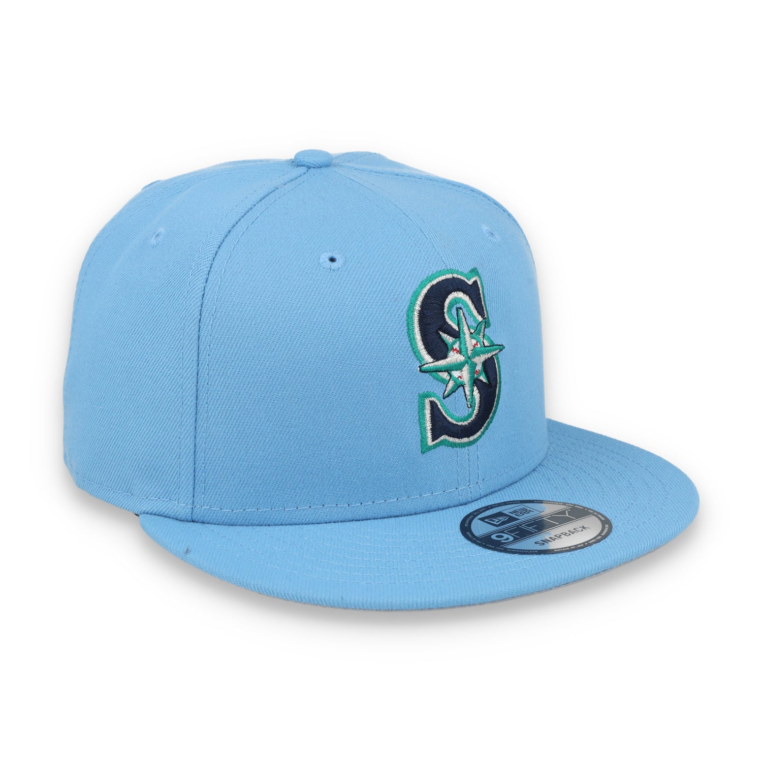 New Era Seattle Mariners 9Fifty Snapback Hat-Sky Blue