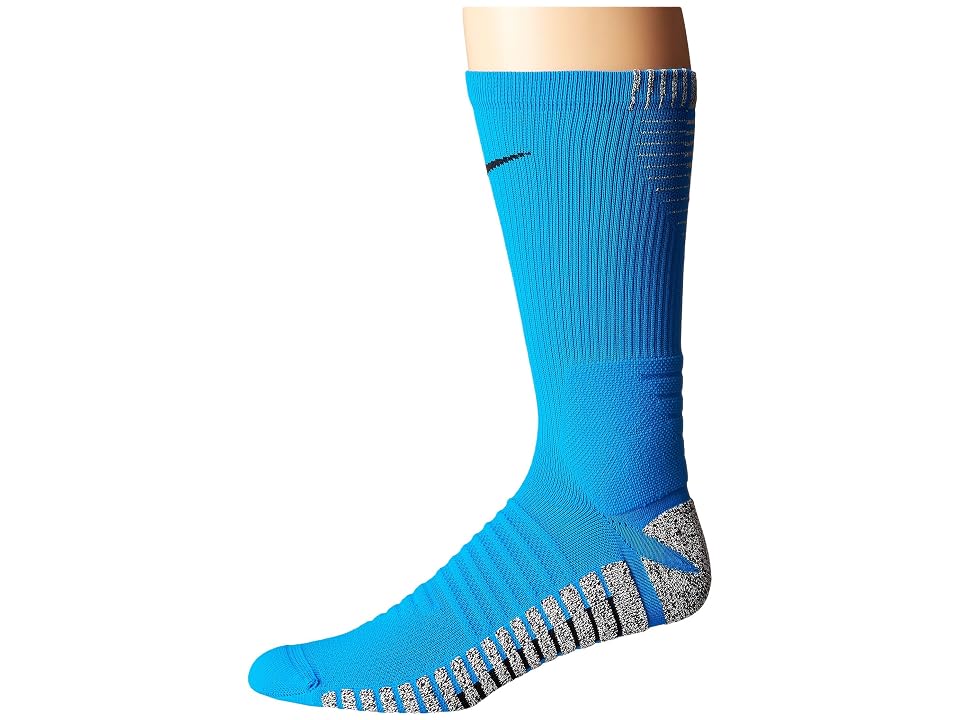Nike Grip Strike Cushioned Crew Socks - Photo Blue/Black side view