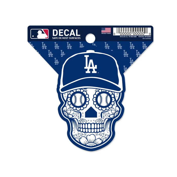 Los Angeles Dodgers Clean Cut Decal 3" x 4"