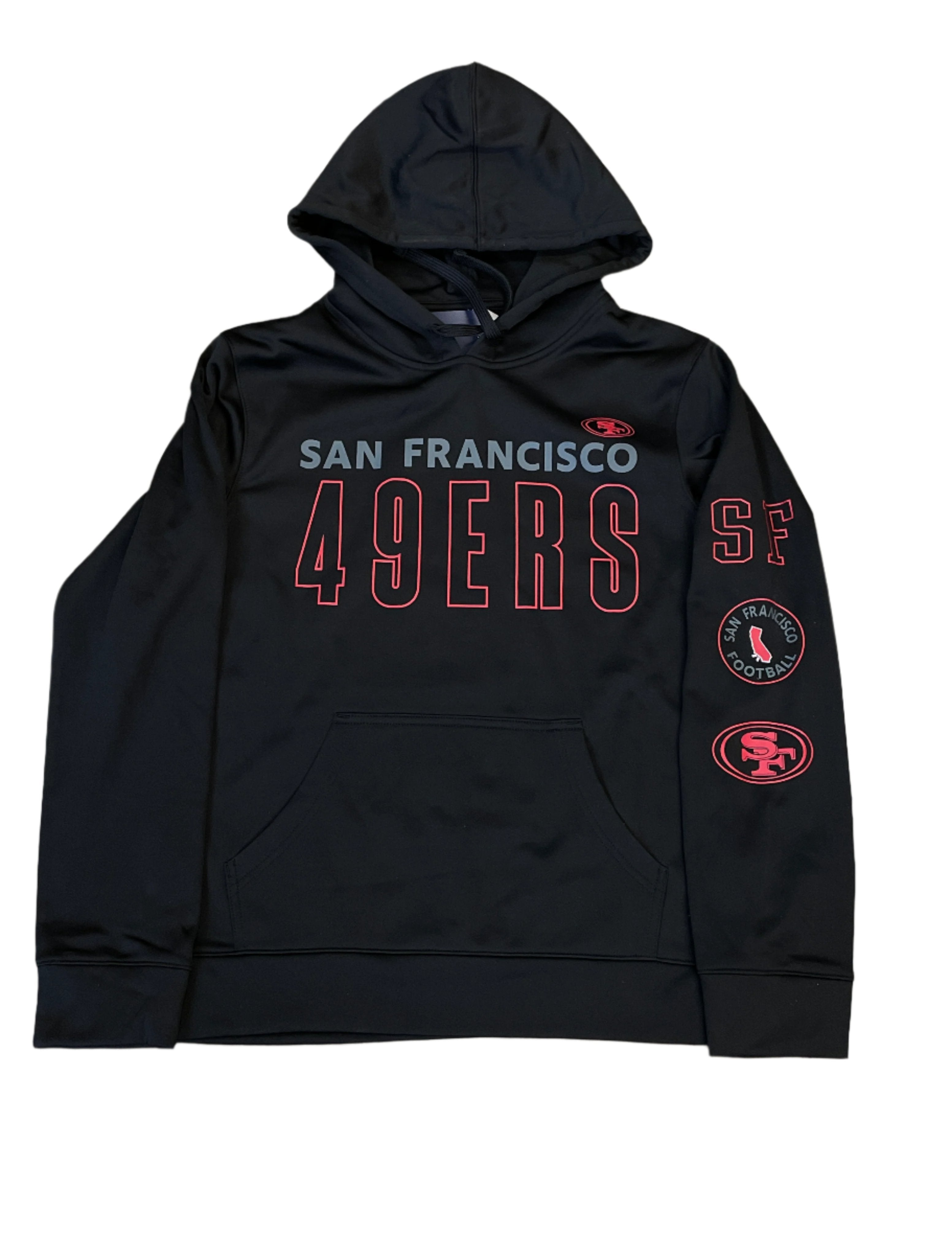 Fanatics Men's San Francisco 49ers Trench Hoodie - Black