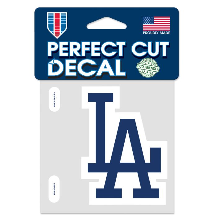 Los Angels Dodgers Perfect Cut Color Decal 4" x 4"