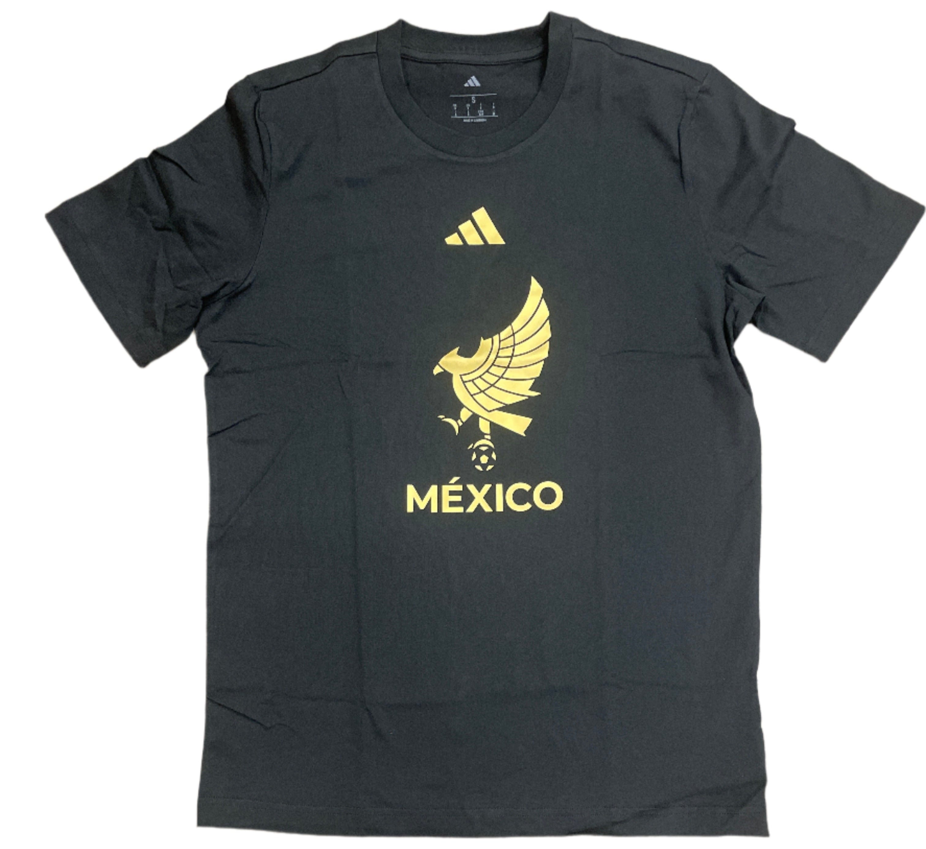 Adidas YOUTH Mexico FMF DNA T-Shirt-Black