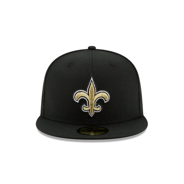 New Era New Orleans Basic 59FIFTY Fitted Hat- Black