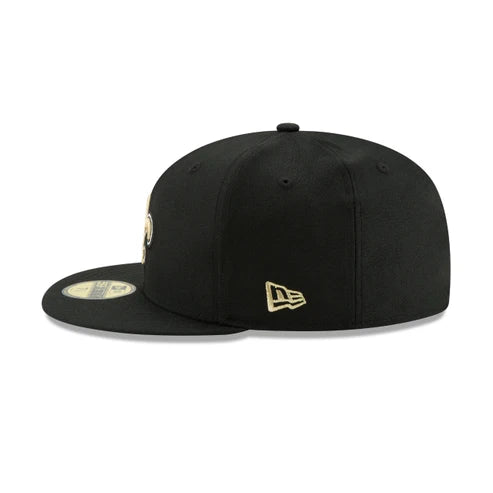 New Era New Orleans Basic 59FIFTY Fitted Hat- Black