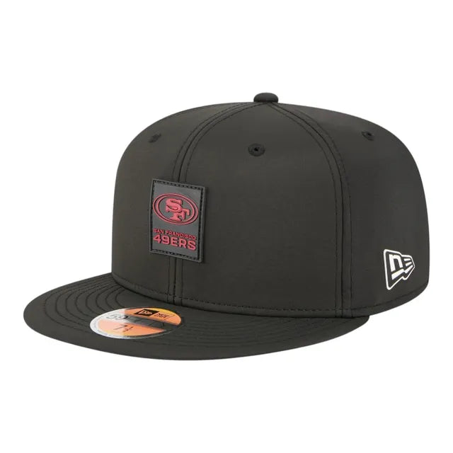 New Era San Francisco 49ERS Performance ON-FIELD Sideline 59FIFTY Fitted Hat-Black