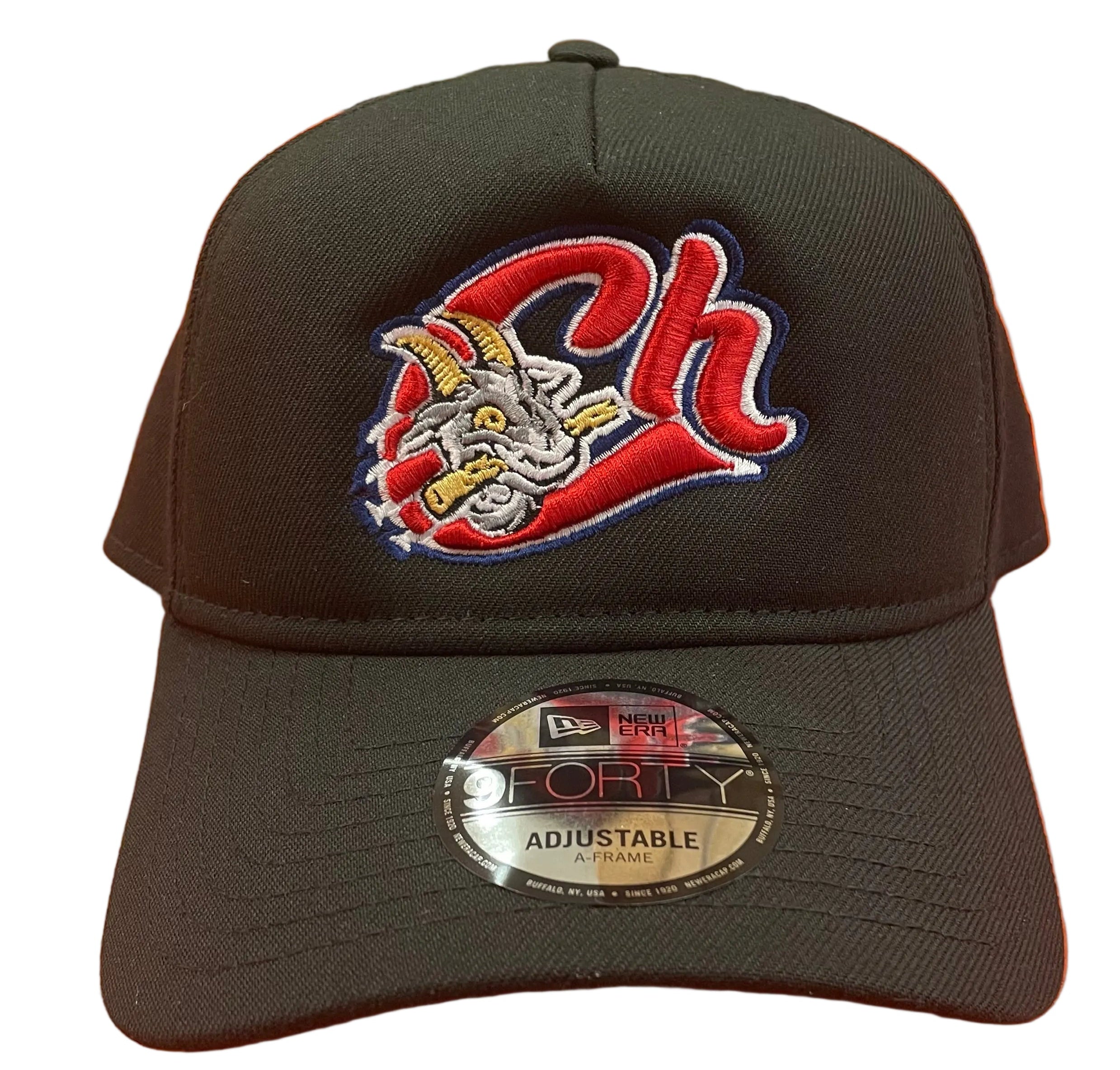 New Era Chivas A-Frame 9FORTY Adjustable Hat-Black/Red