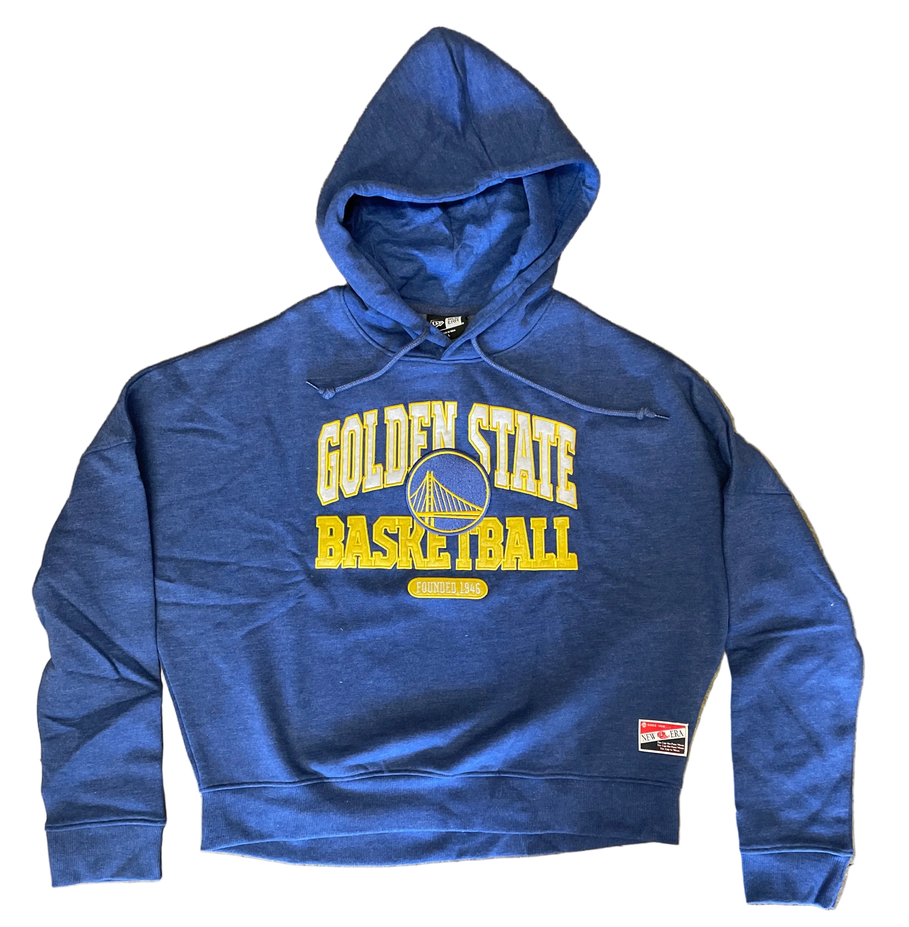 New Era Women's Golden State Warriors Cropped Hoodie