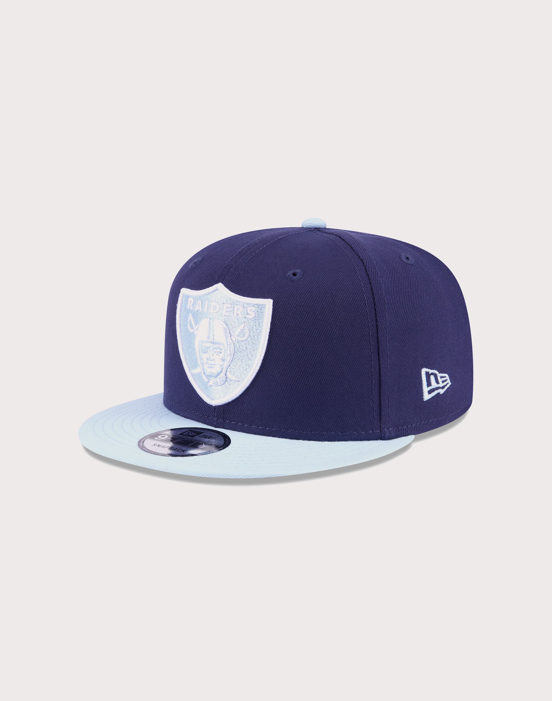 New Era Youth Las Vegas Raiders 2-Tone Color Pack 9FIFTY Snapback Hat-Navy/Light Blue