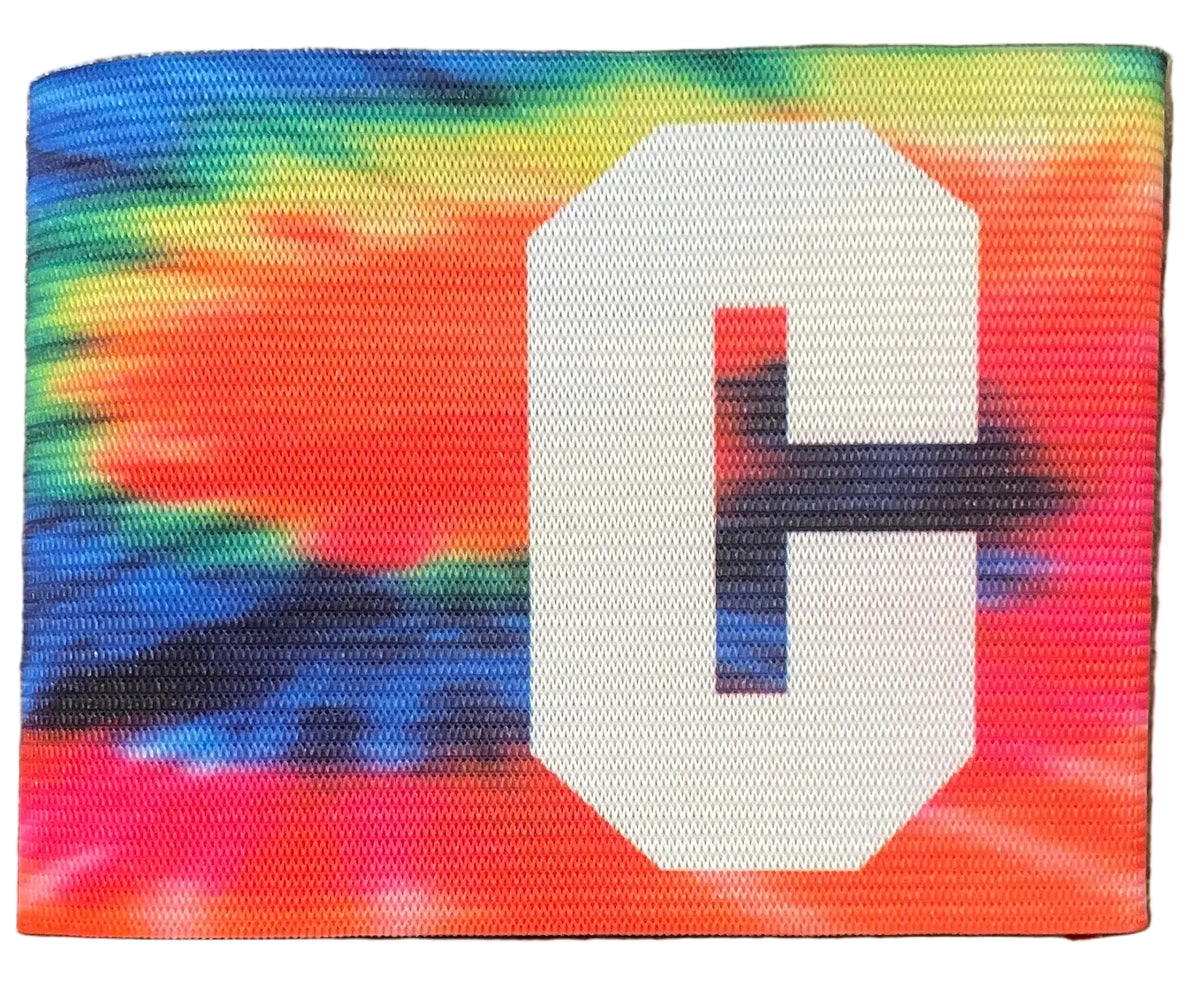 Just 4 Kick European Style Captain Band - Tie Dye
