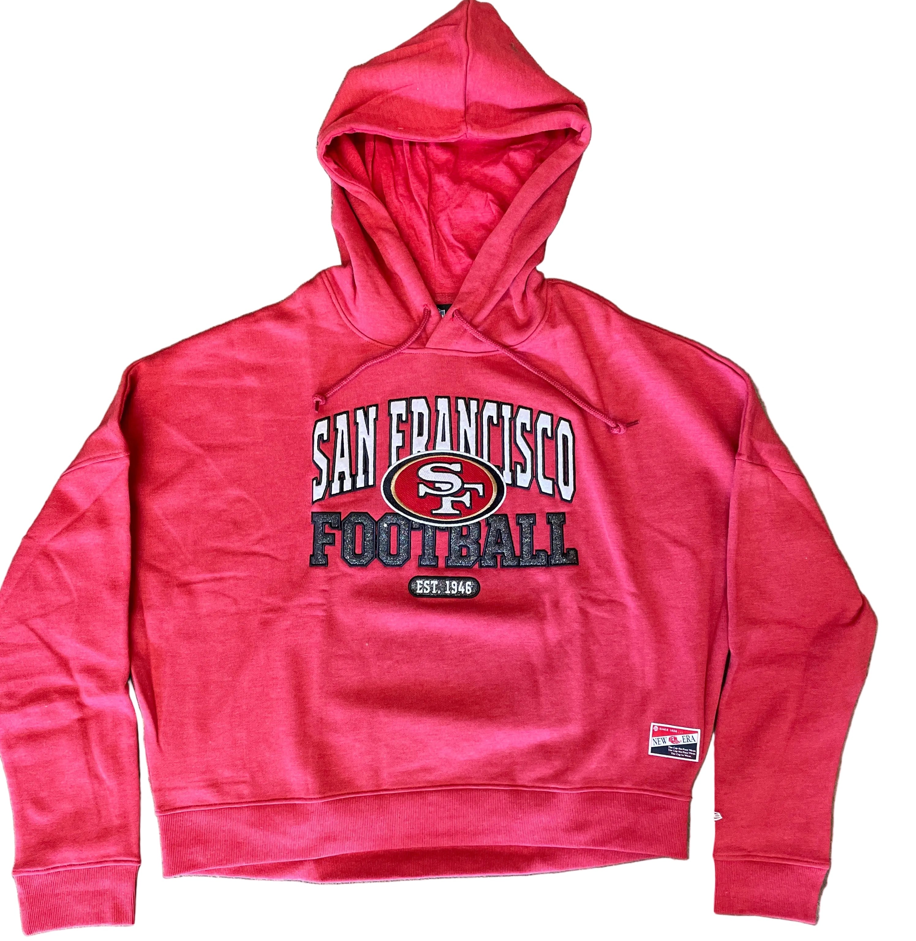 New Era Women's San Francisco 49ers Cropped Hoodie