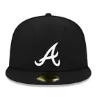 New Era Atlanta Braves 2021 World Series Team Color 59FIFTY Fitted Hat - Black/White