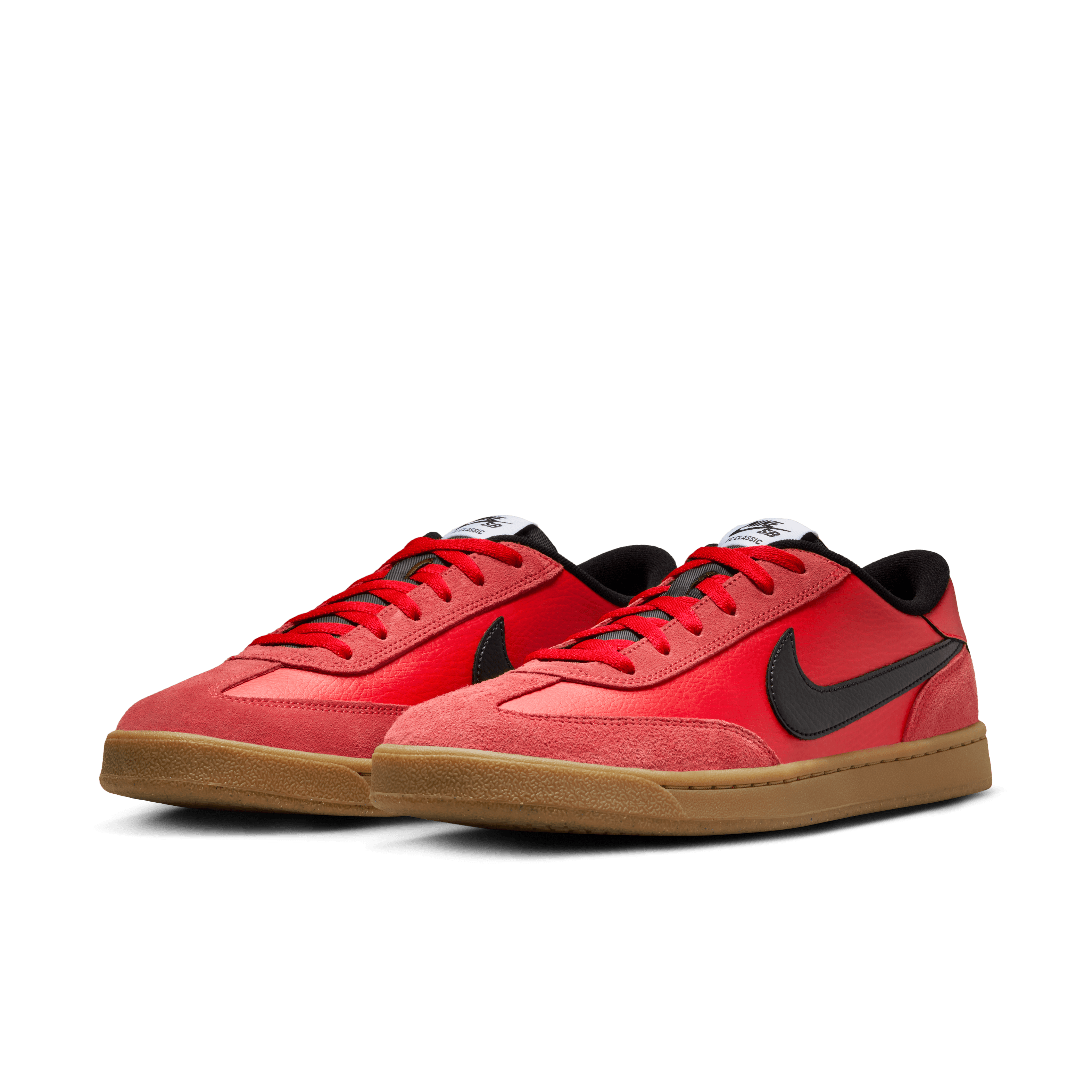 Nike SB FC Classic Skate Shoes-Red