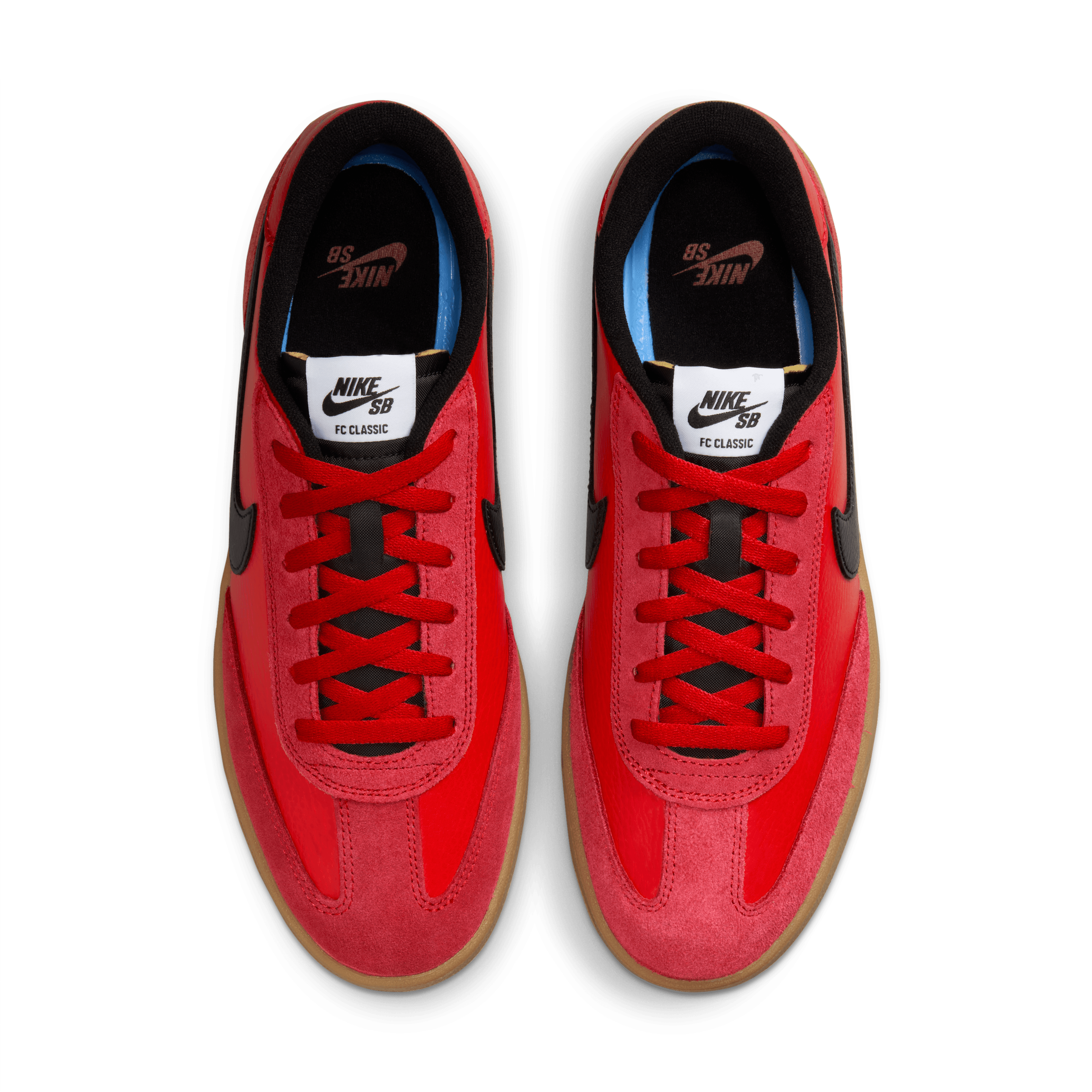 Nike SB FC Classic Skate Shoes-Red