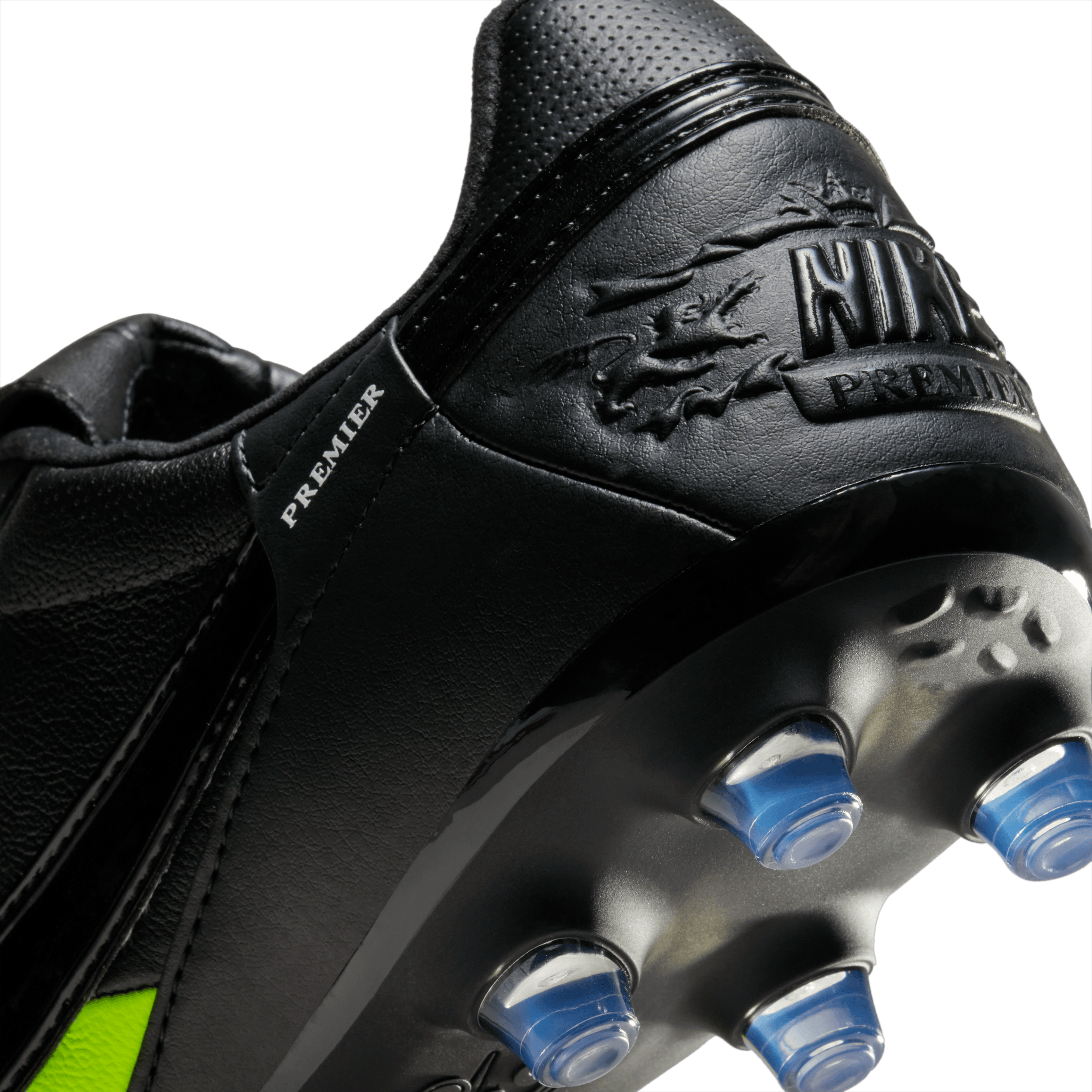 Nike Premier 3 FG-Black/Black-Volt