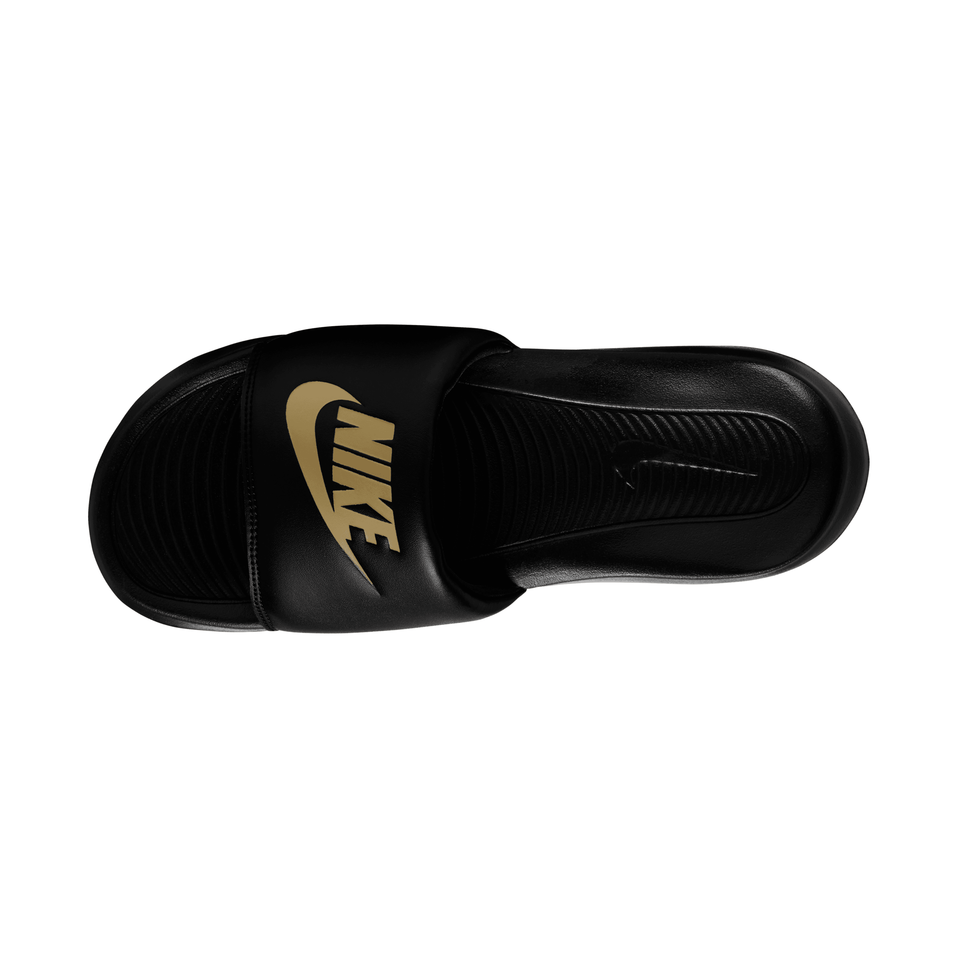 Nike Victori One Slides-Black/Gold