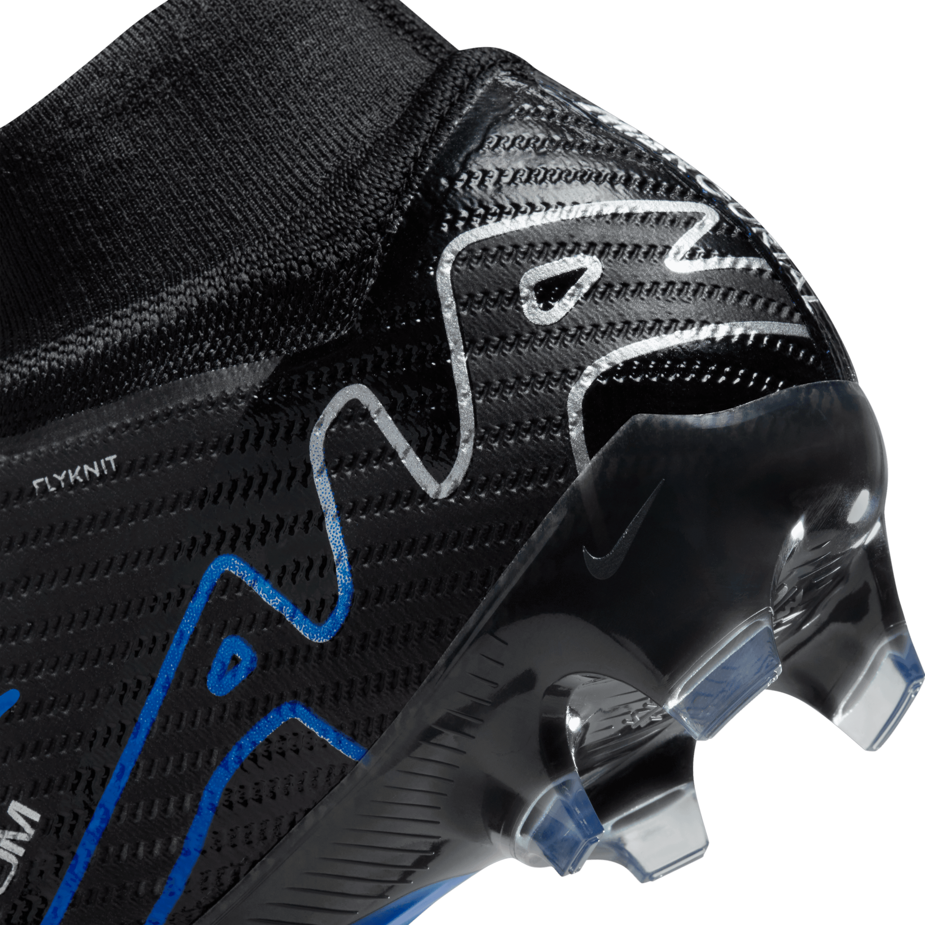 Nike Zoom Mercurial Superfly 9 Elite FG-Black/Blue