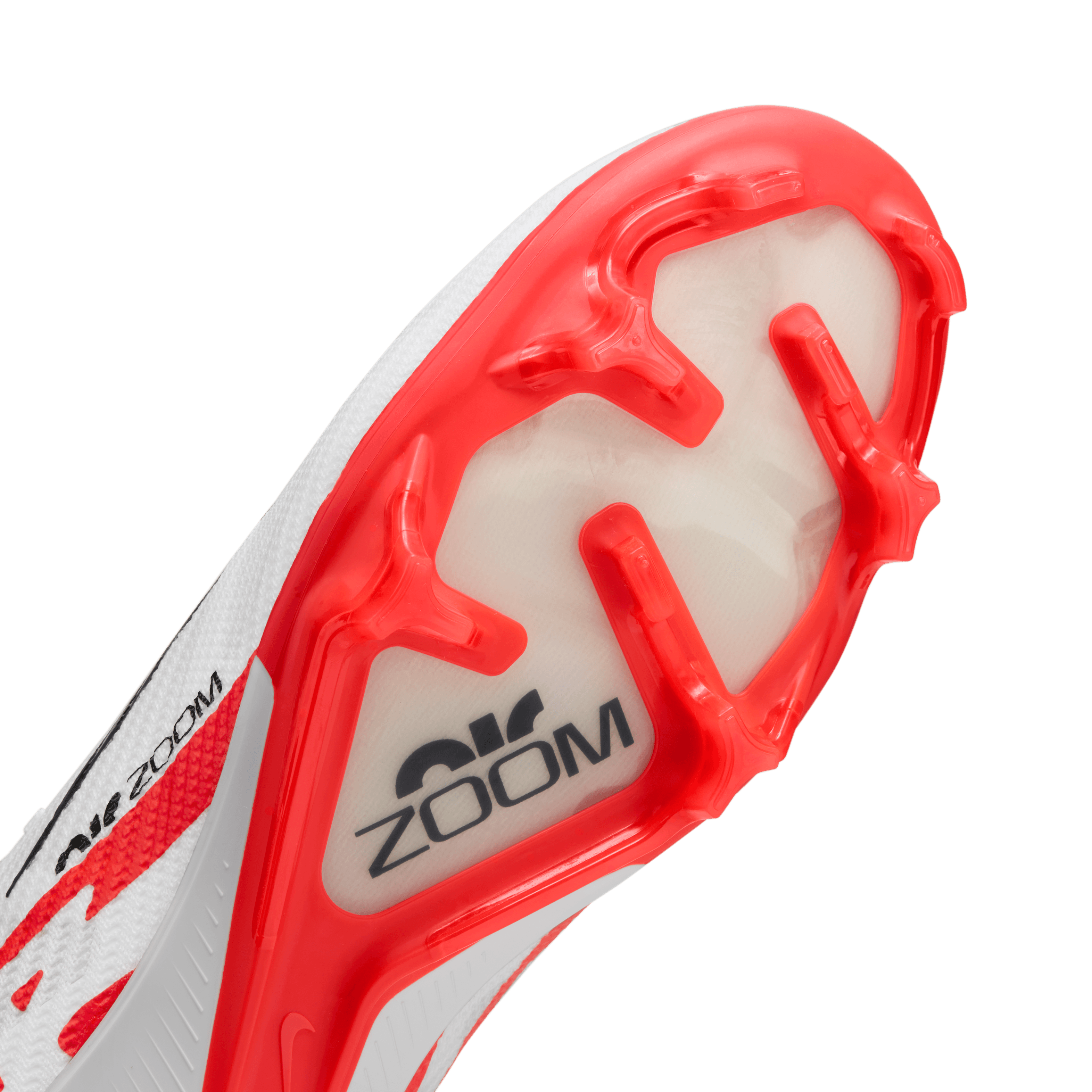 Nike Zoom Mercurial Superfly 9 Elite FG-Bright Crimson/White-Black
