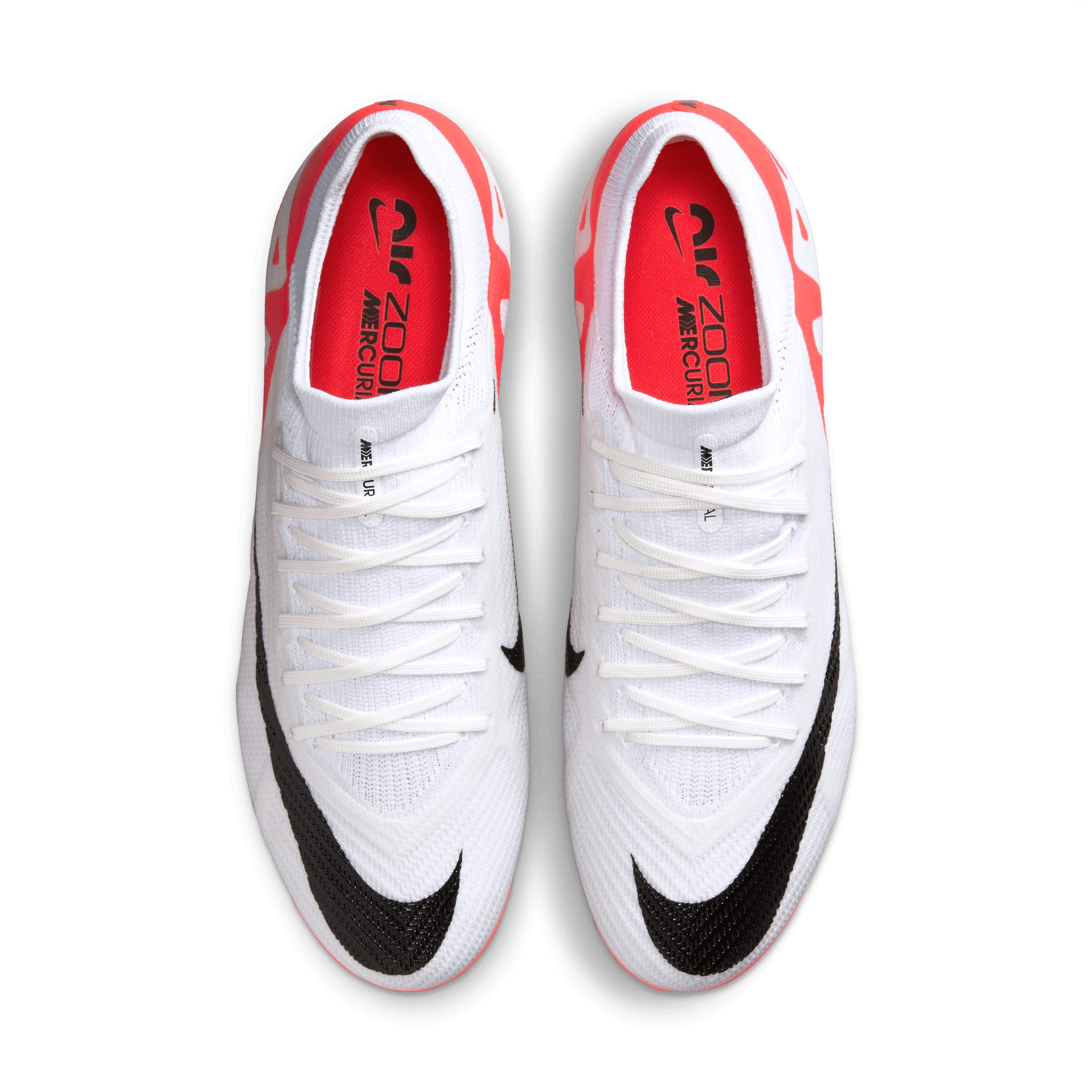 Nike Zoom Mercurial Vapor 15 Pro FG-Bright Crimson/White-Black