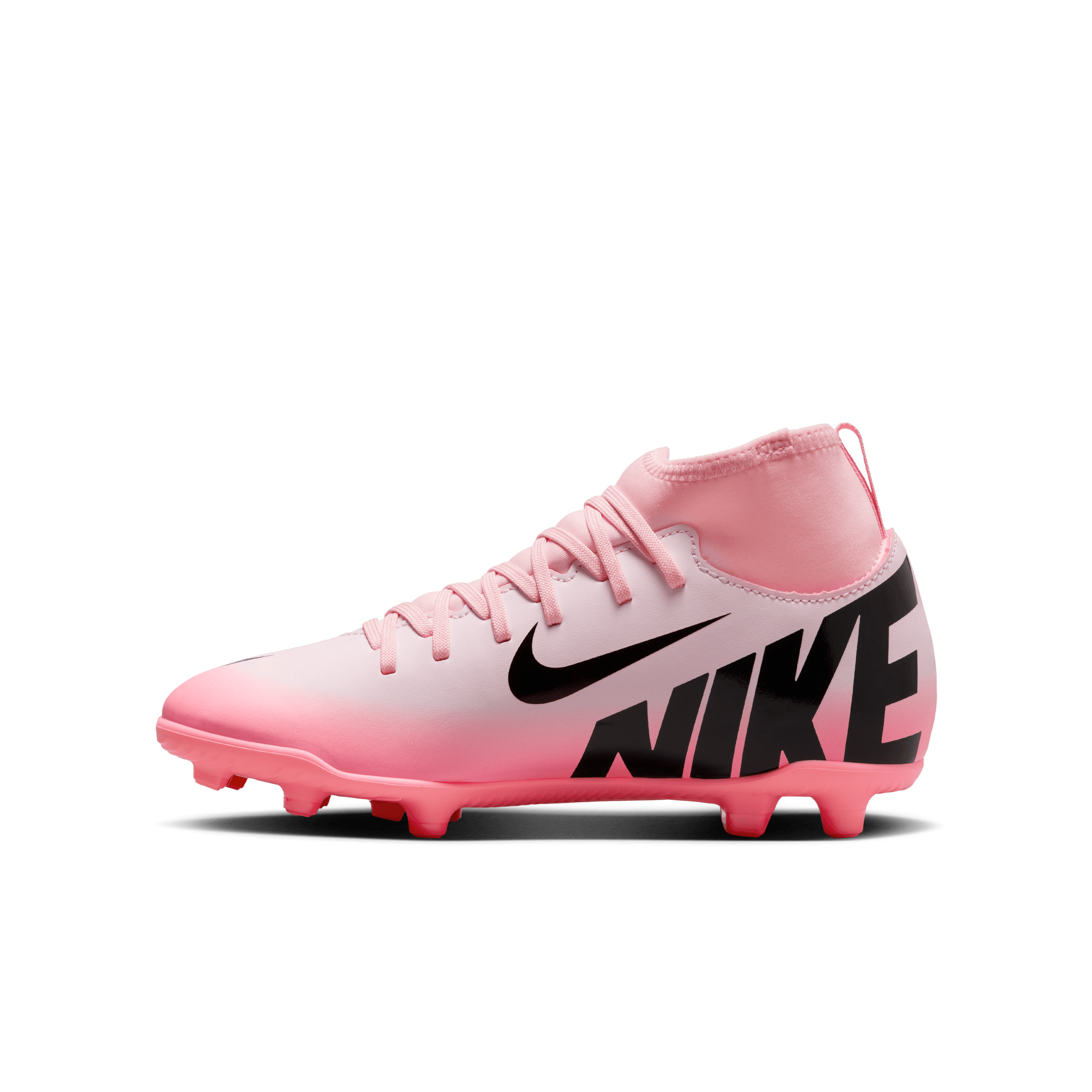 Nike Jr. Mercurial Superfly 9 Club FG/MG - Pink Foam/Black