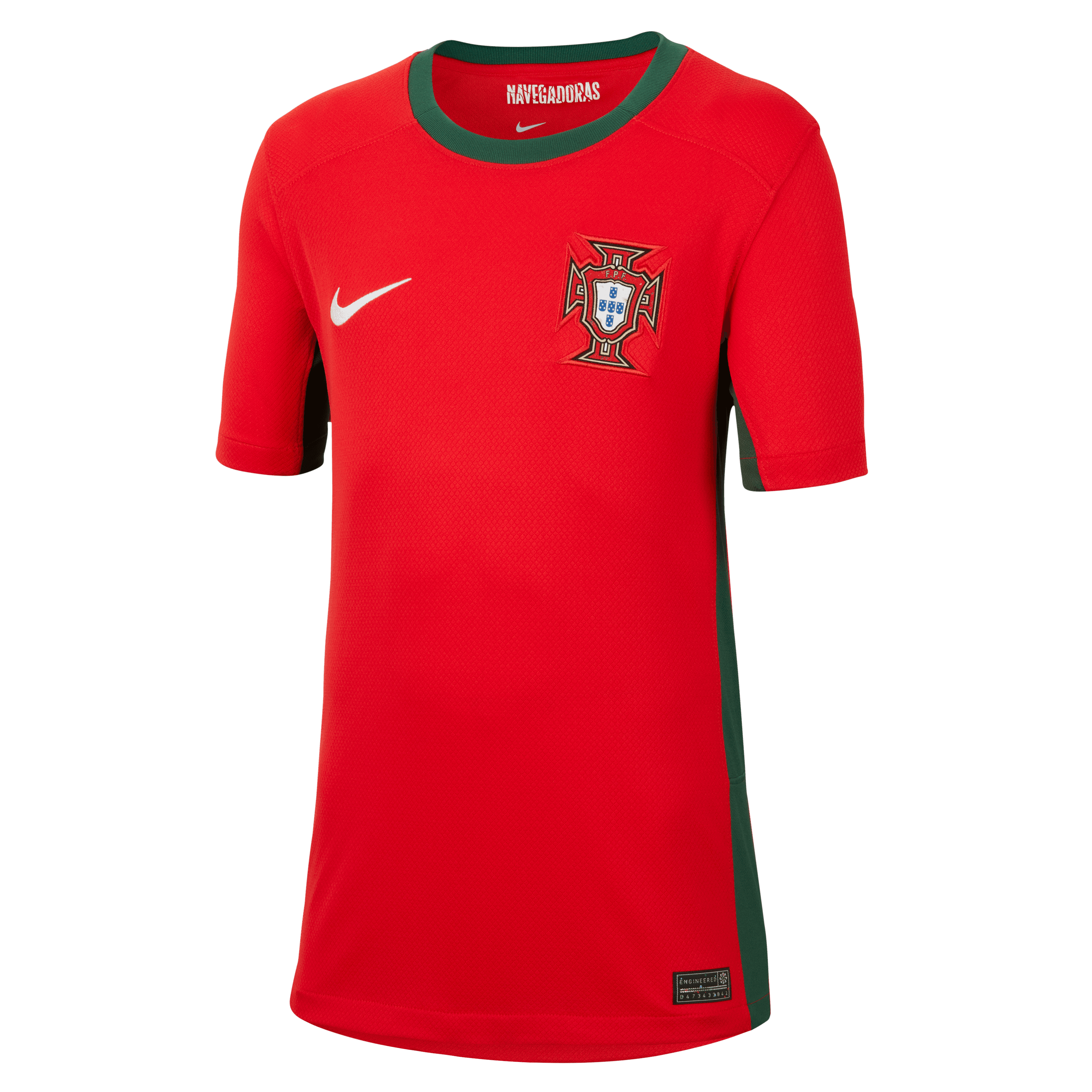 Nike Youth Portugal Stadium Home Dri-FIT Soccer Jersey 2023