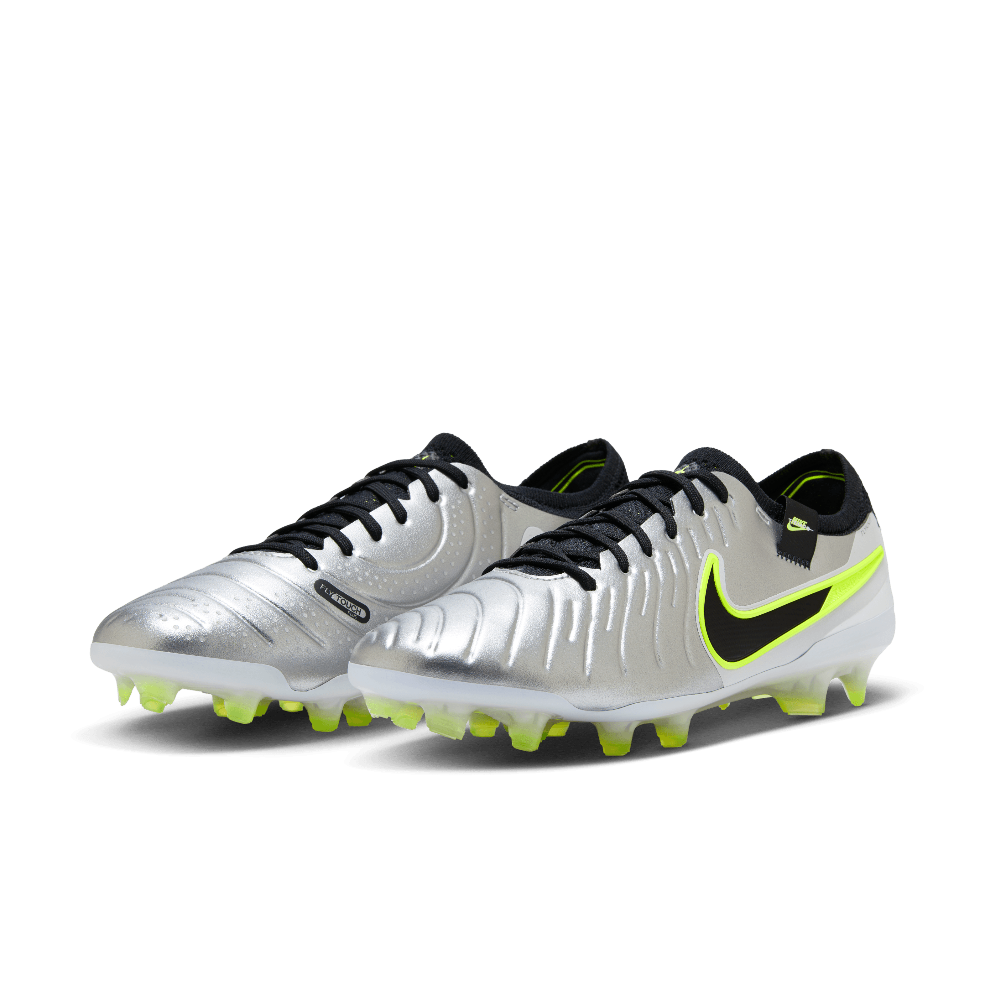 Nike Tiempo Legend 10 Elite FG-Metallic Silver/Black/Volt