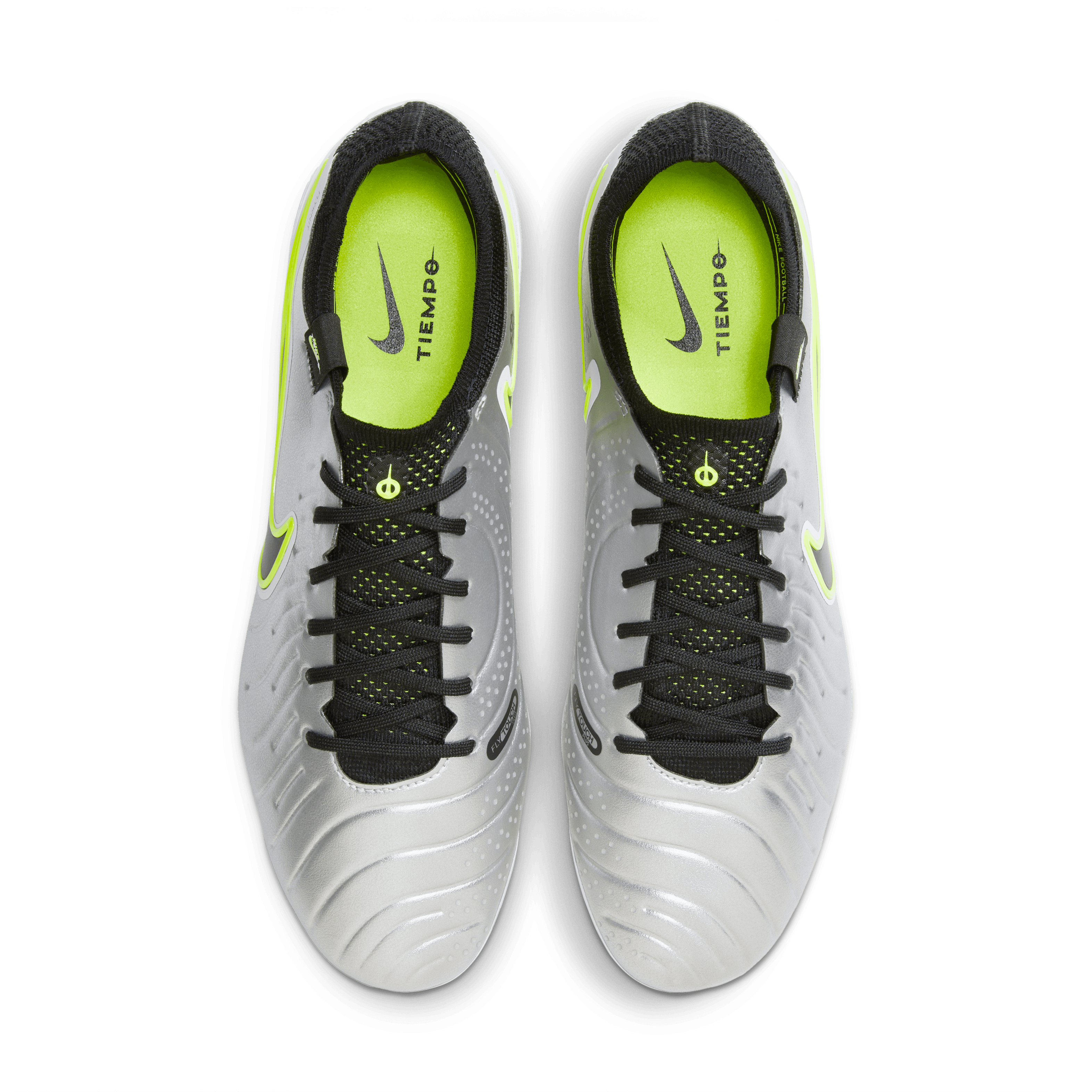 Nike Tiempo Legend 10 Elite FG-Metallic Silver/Black/Volt