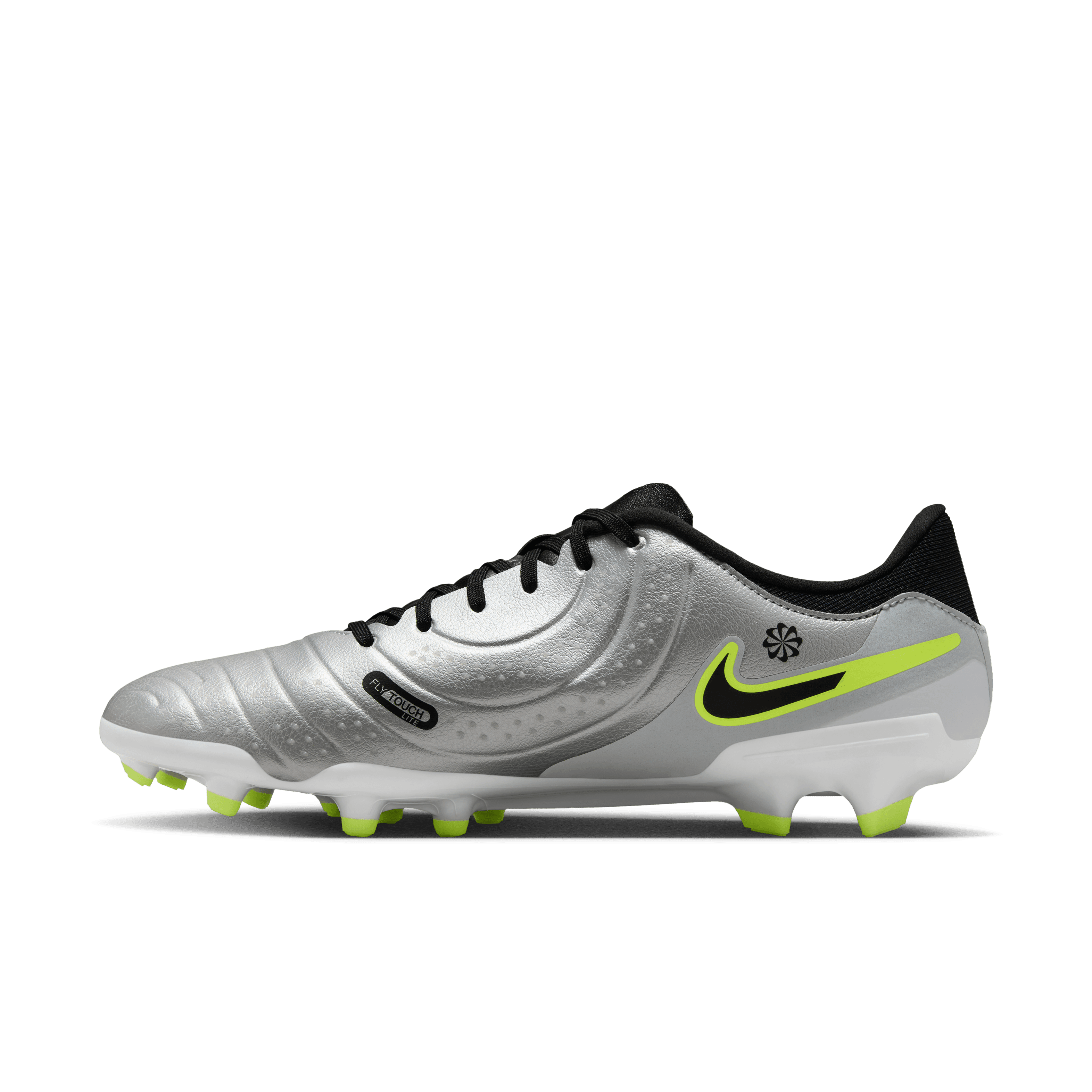 Nike Tiempo Legend 10 Academy FG -Metallic Silver/Black