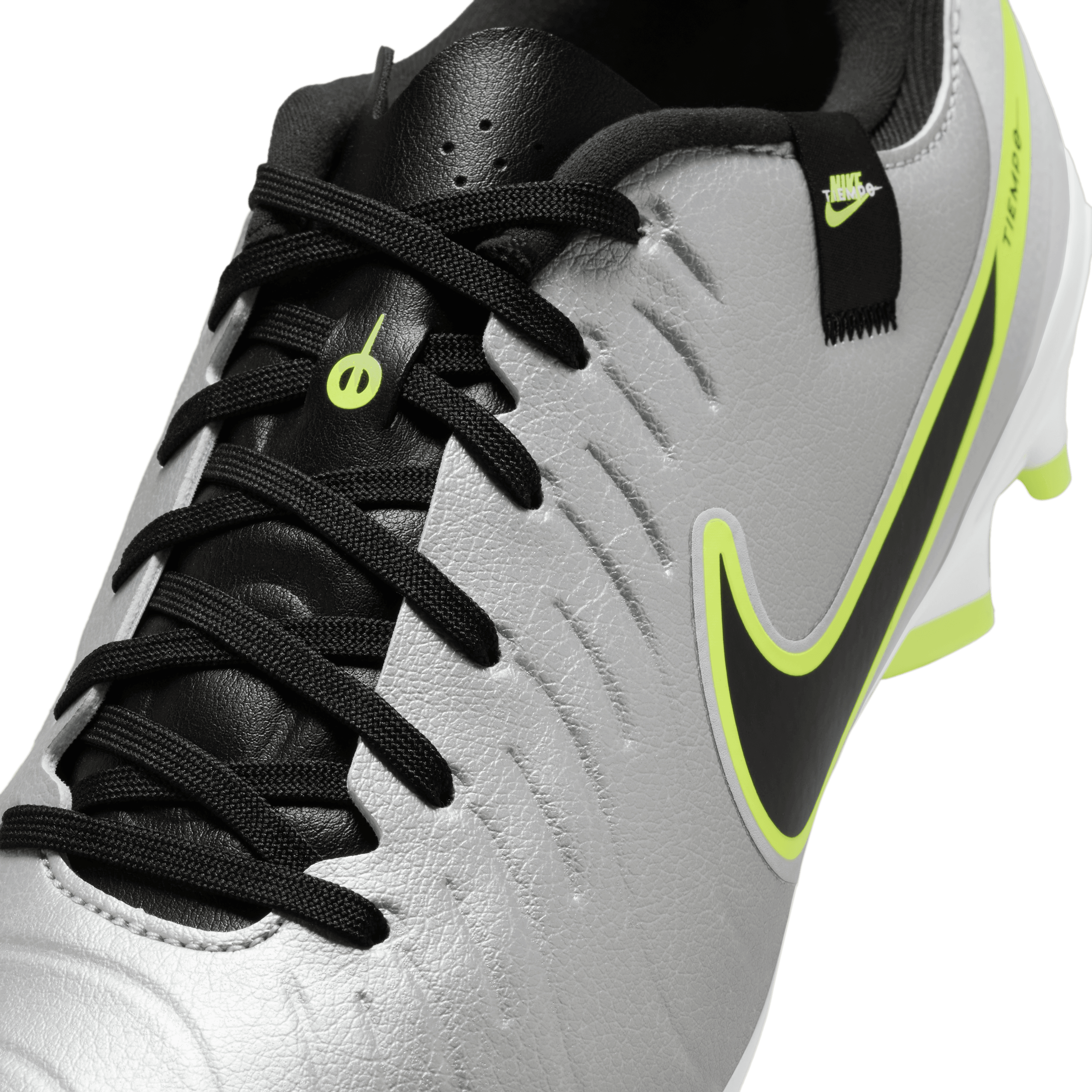 Nike Tiempo Legend 10 Academy FG -Metallic Silver/Black