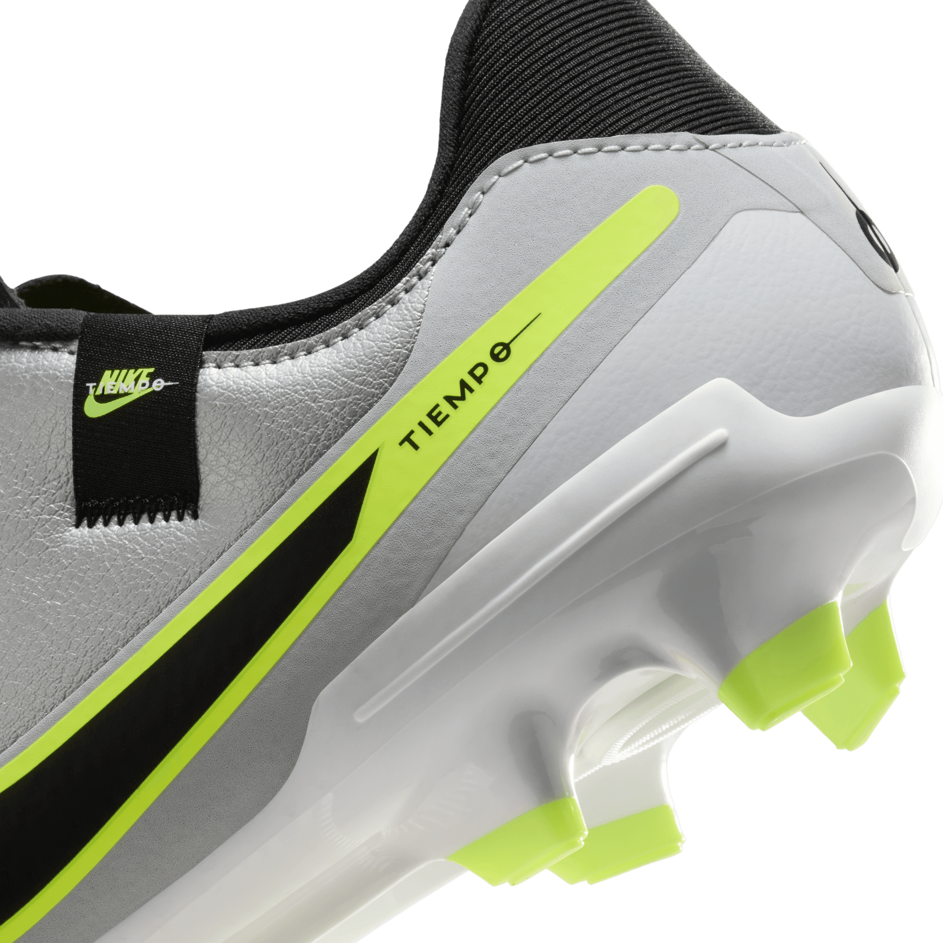 Nike Tiempo Legend 10 Academy FG -Metallic Silver/Black