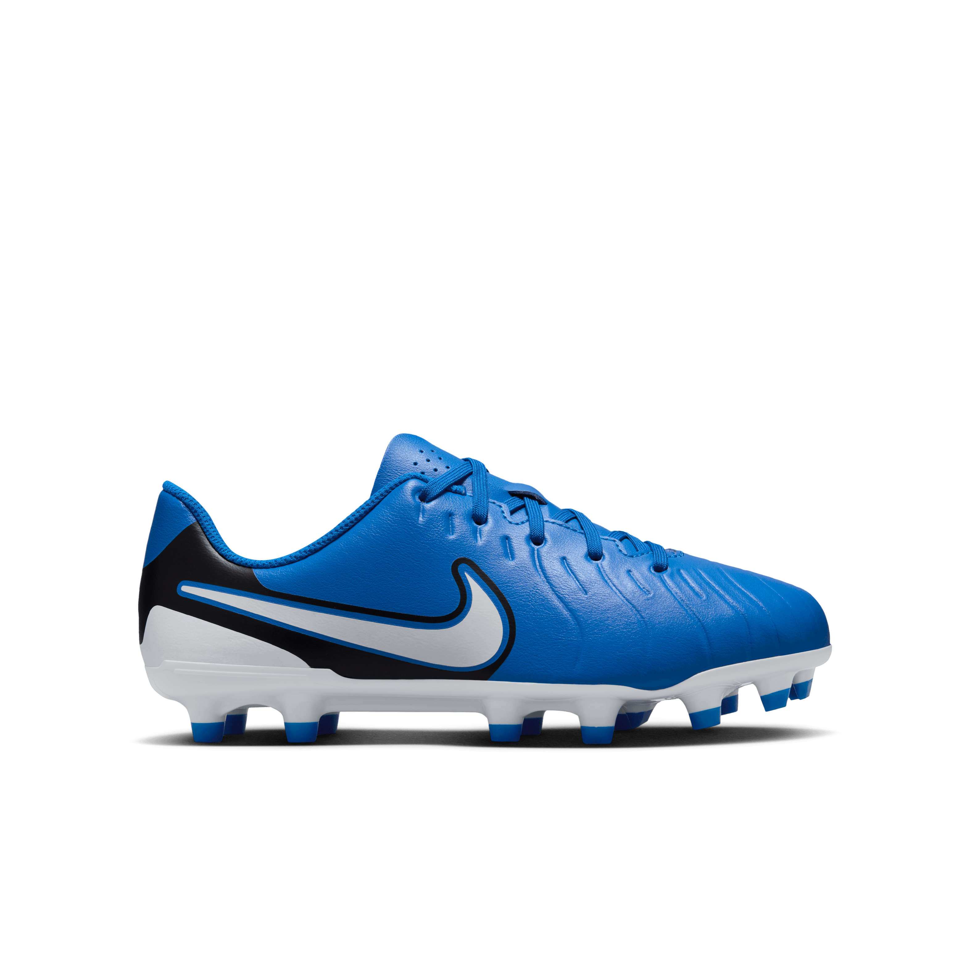 Nike Jr. Tiempo Legend 10 Club FG-Soar/White