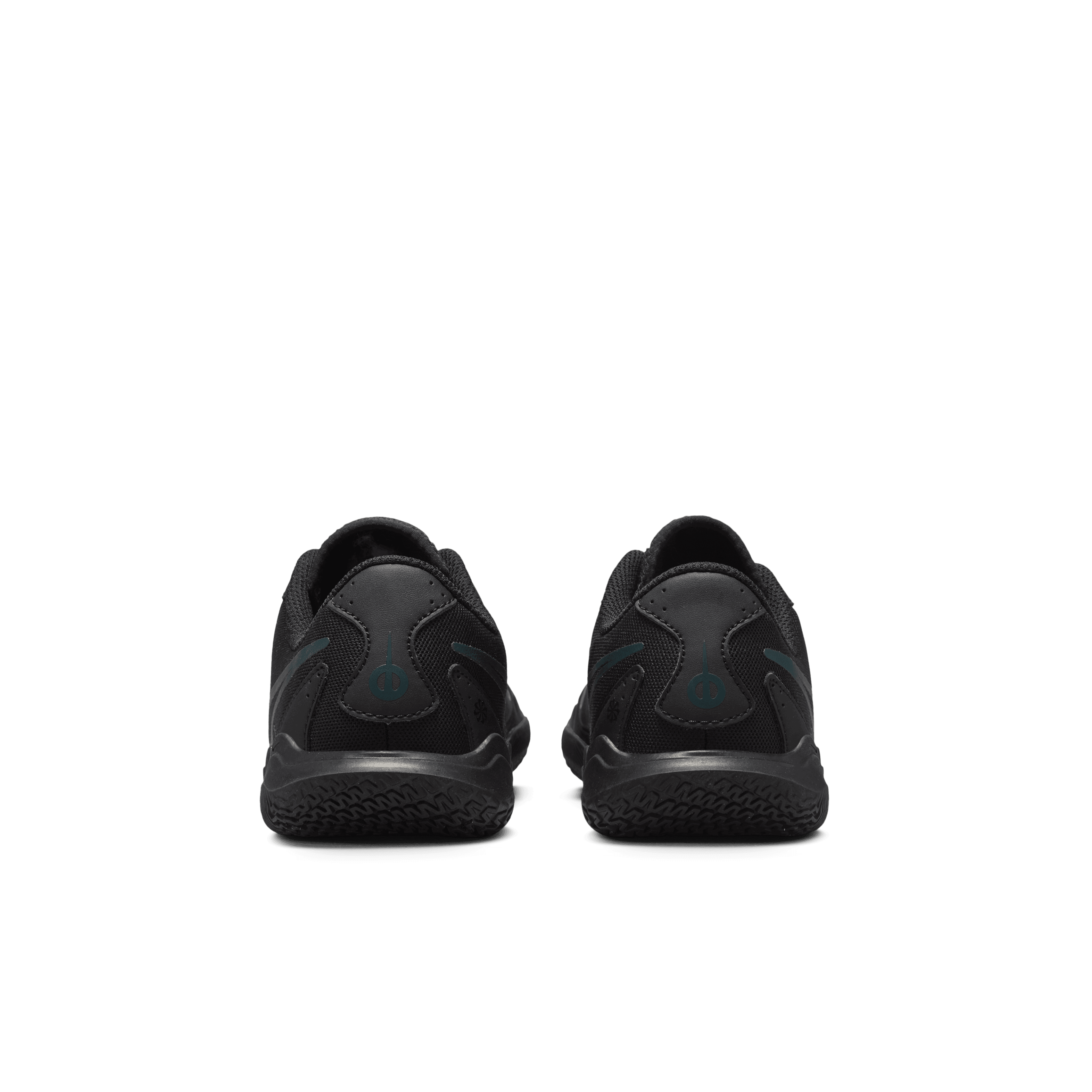 Nike Jr.Little/Big Kids' Indoor/Court Tiempo Legend 10 Club Low-Top Soccer Shoes-Black/Deep Jungle