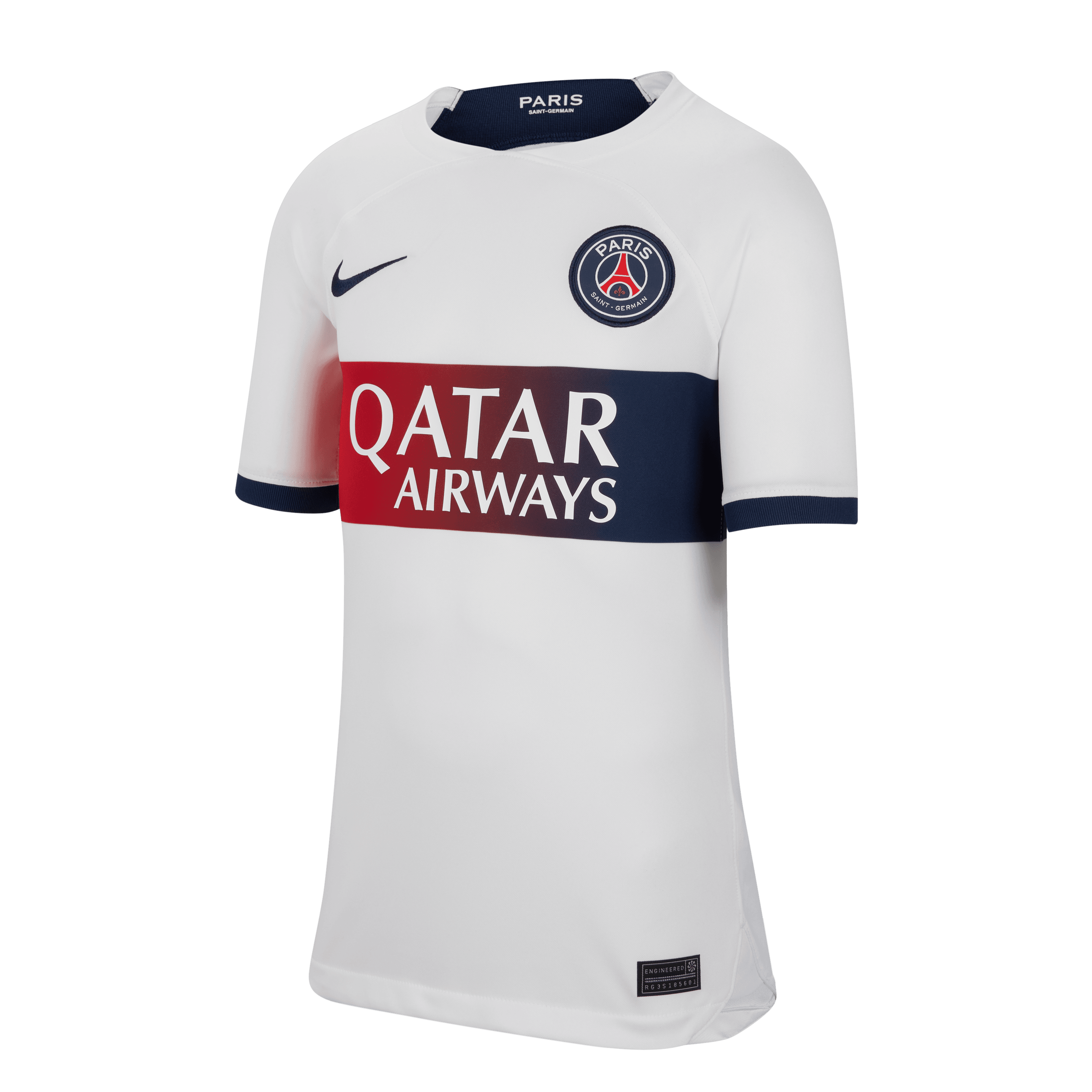 Nike Youth Paris Saint-Germain Stadium Away Dri-FIT Soccer Jersey 23/24