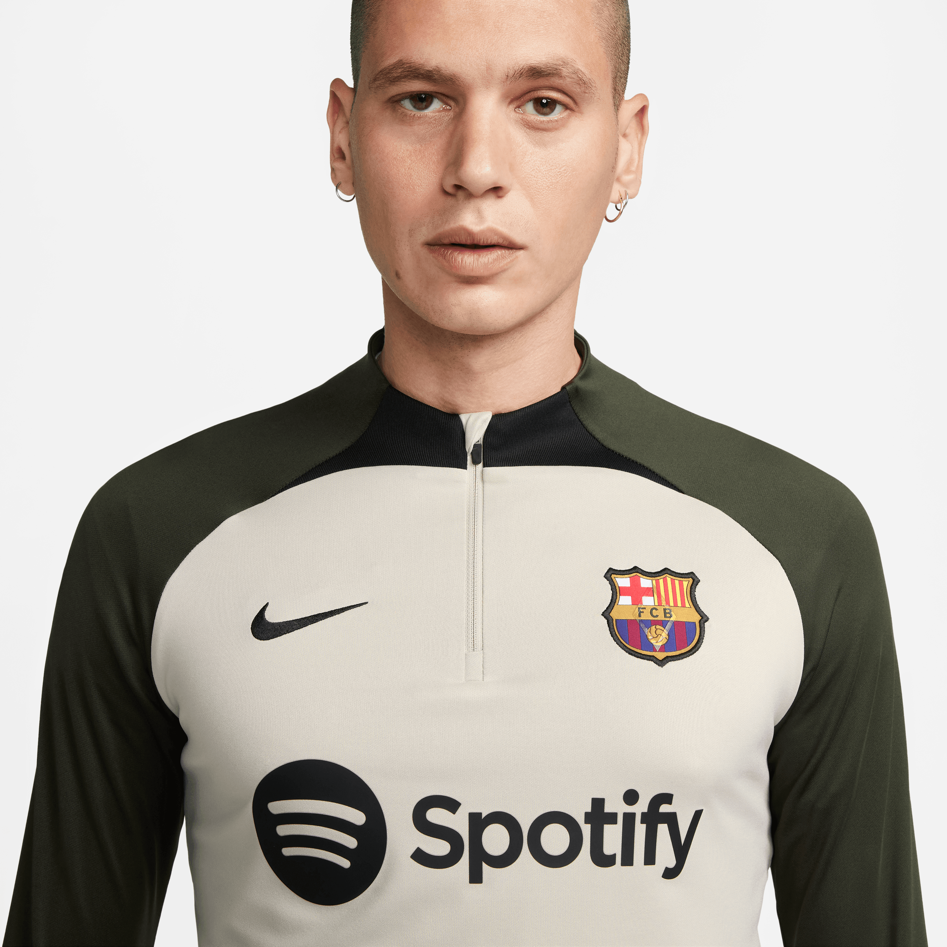Nike Men's FC Barcelona Strike Dri-FIT Knit Soccer Drill Top