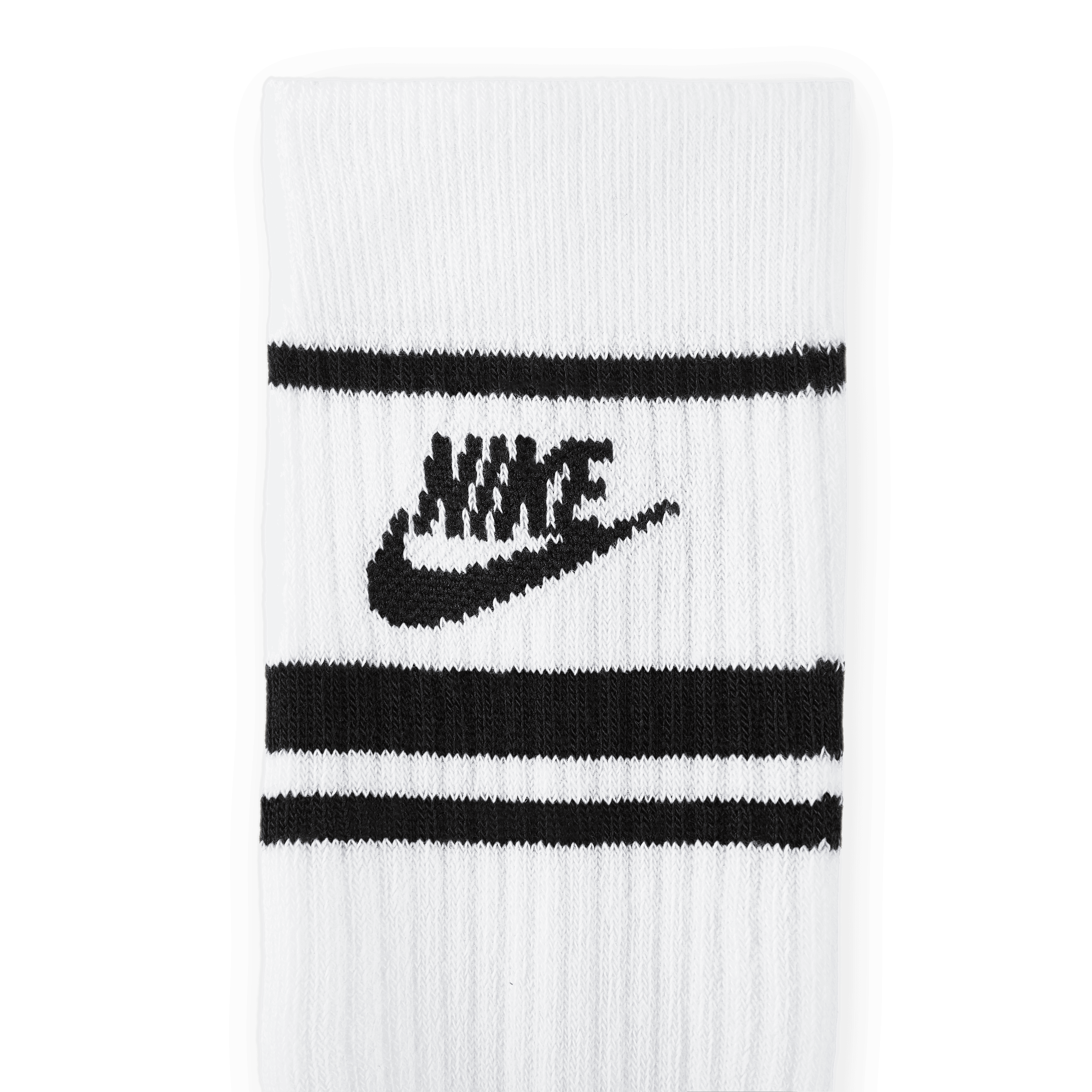 Nike Sportswear Dri-FIT Everyday Essential Crew Socks (3 Pairs)-White