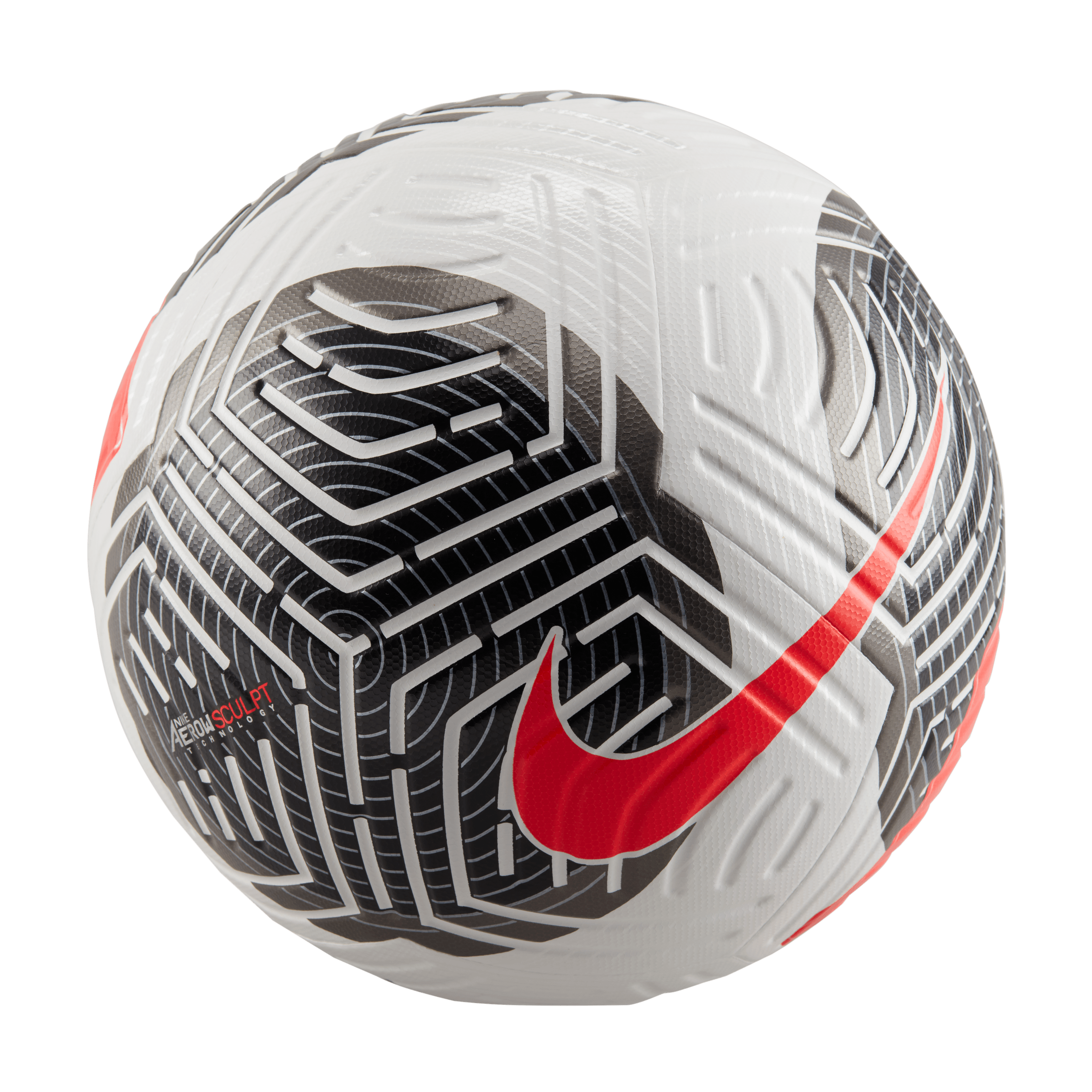 Nike Club Elite Soccer Ball-White/Black/Bright Crimson