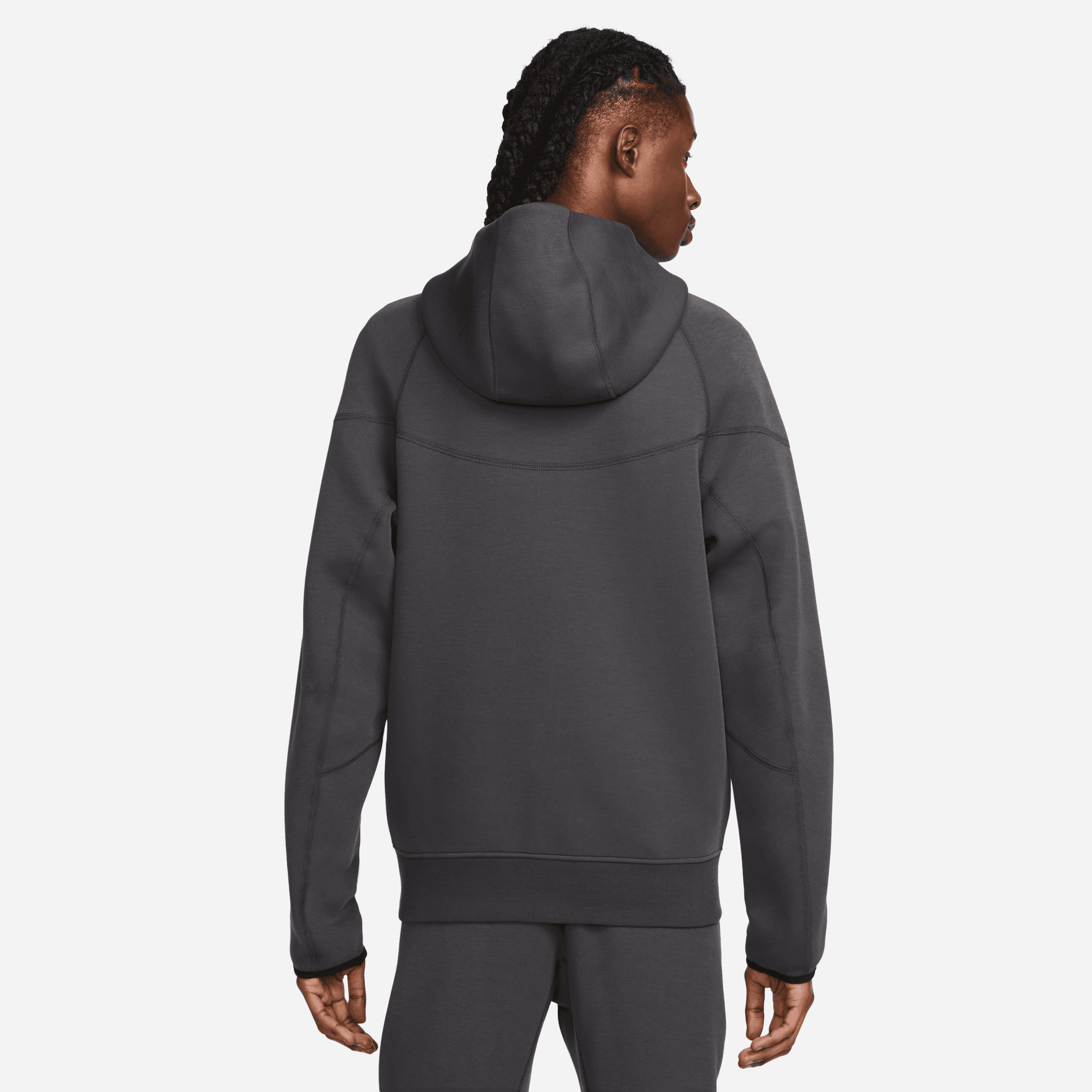 Nike Sportswear Tech Fleece Windrunner Men's Full-Zip Hoodie-Black