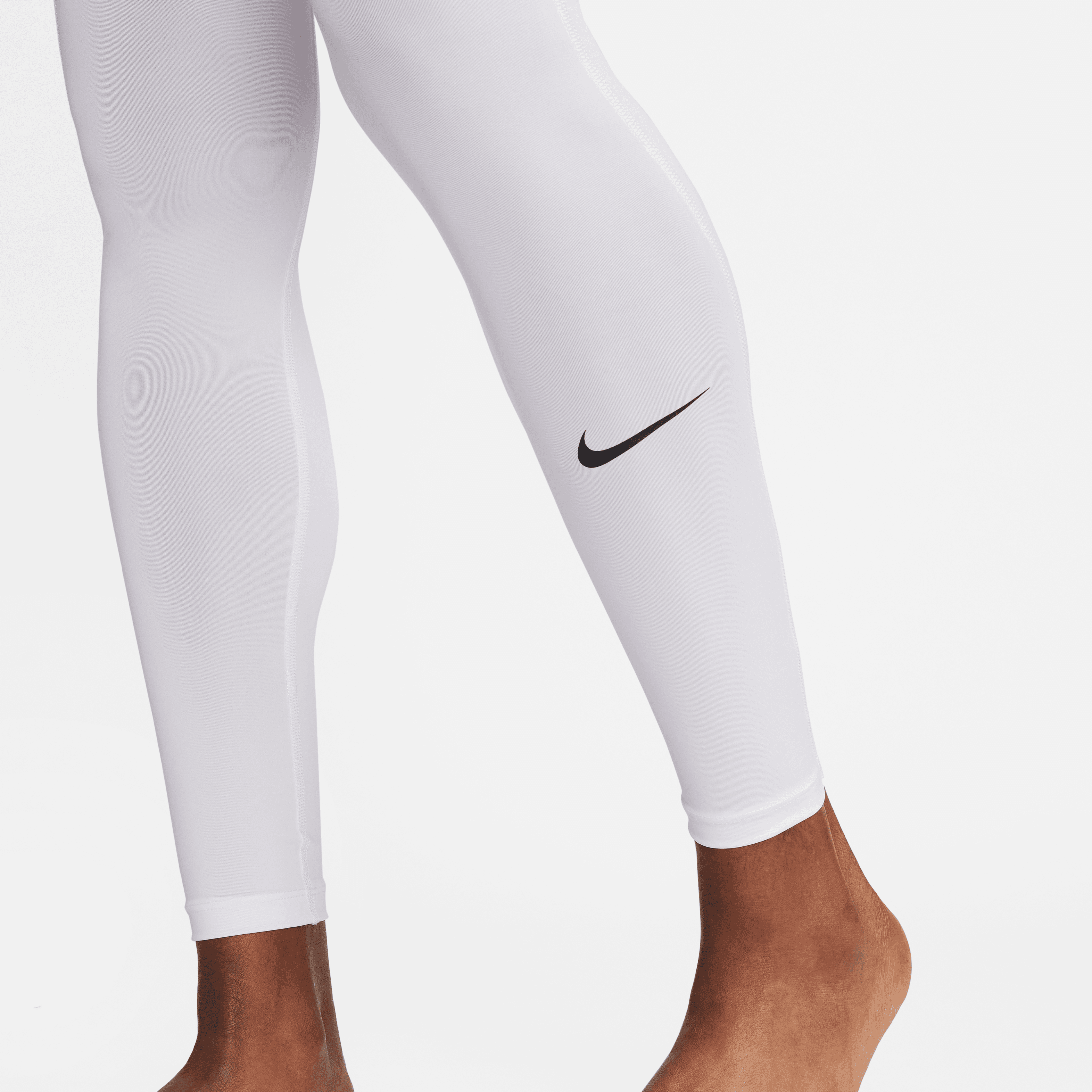 Nike Pro Men's Dri-FIT Fitness Tights - White