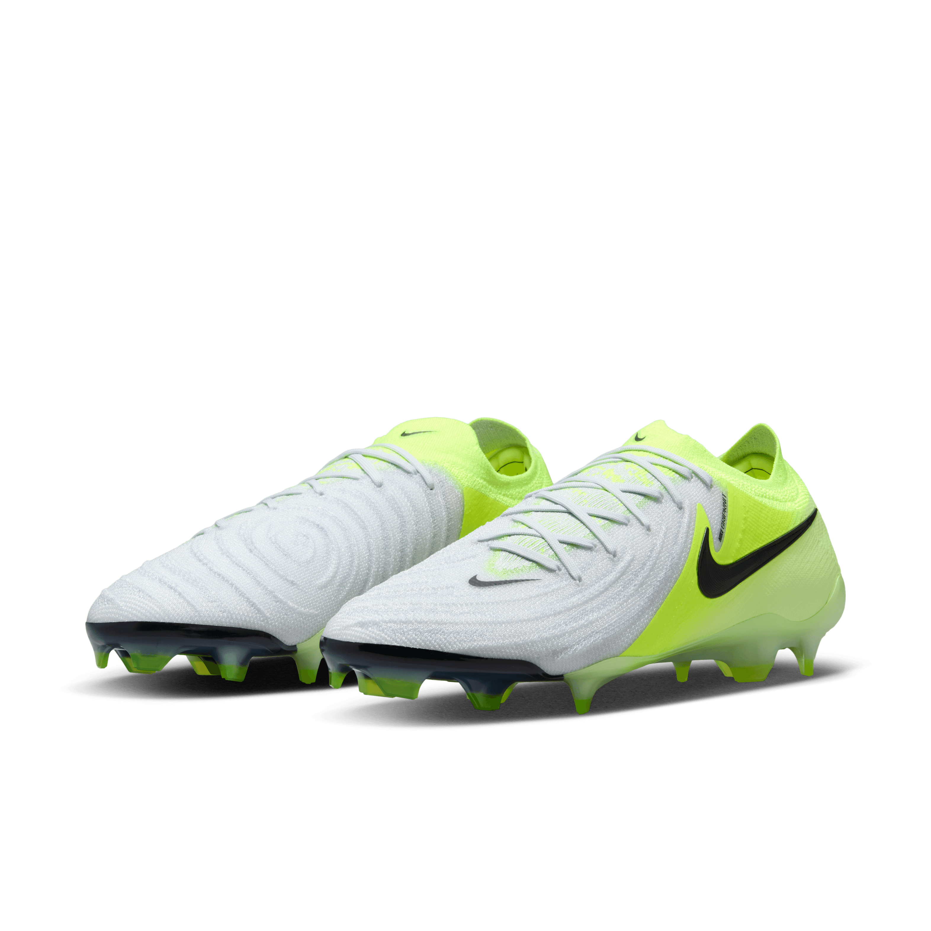 Nike Phantom GX 2 Elite FG-Metallic Silver/Black/Volt