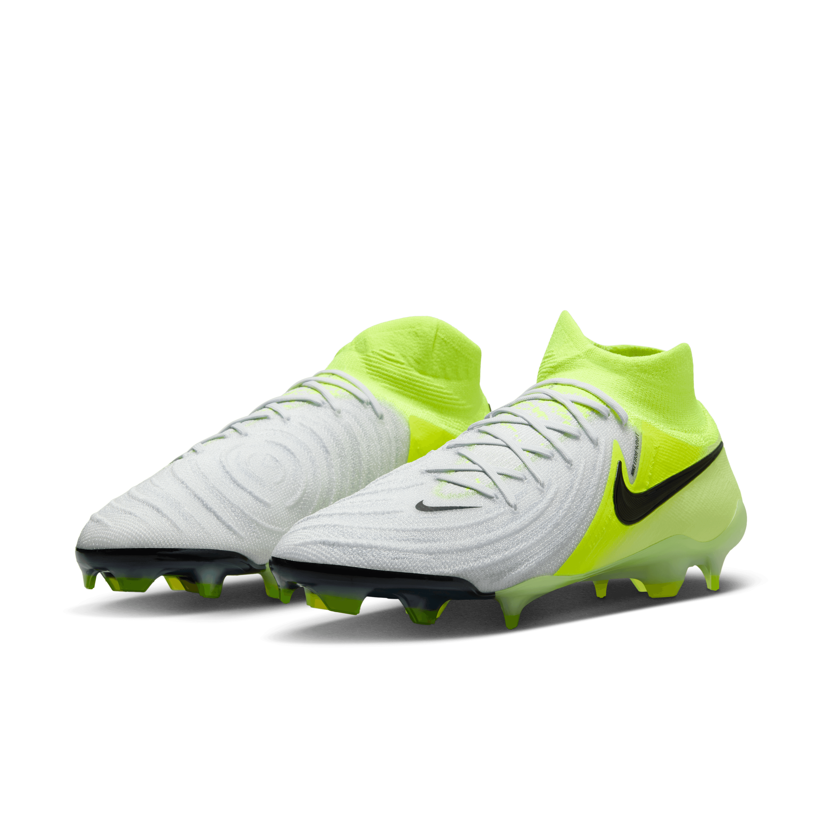 Nike Phantom Luna 2 Elite FG-Metallic Silver/Black/Volt