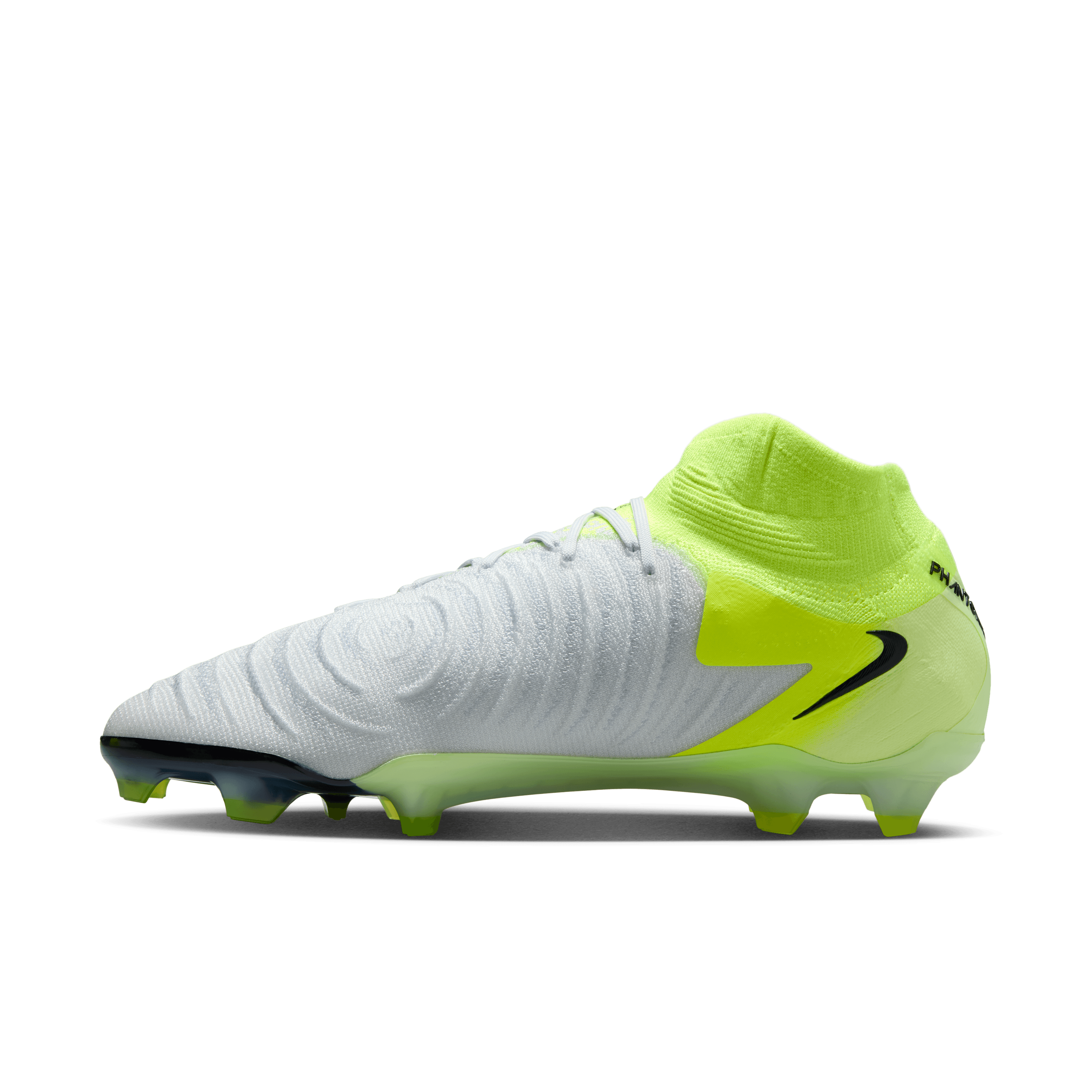 Nike Phantom Luna 2 Elite FG-Metallic Silver/Black/Volt