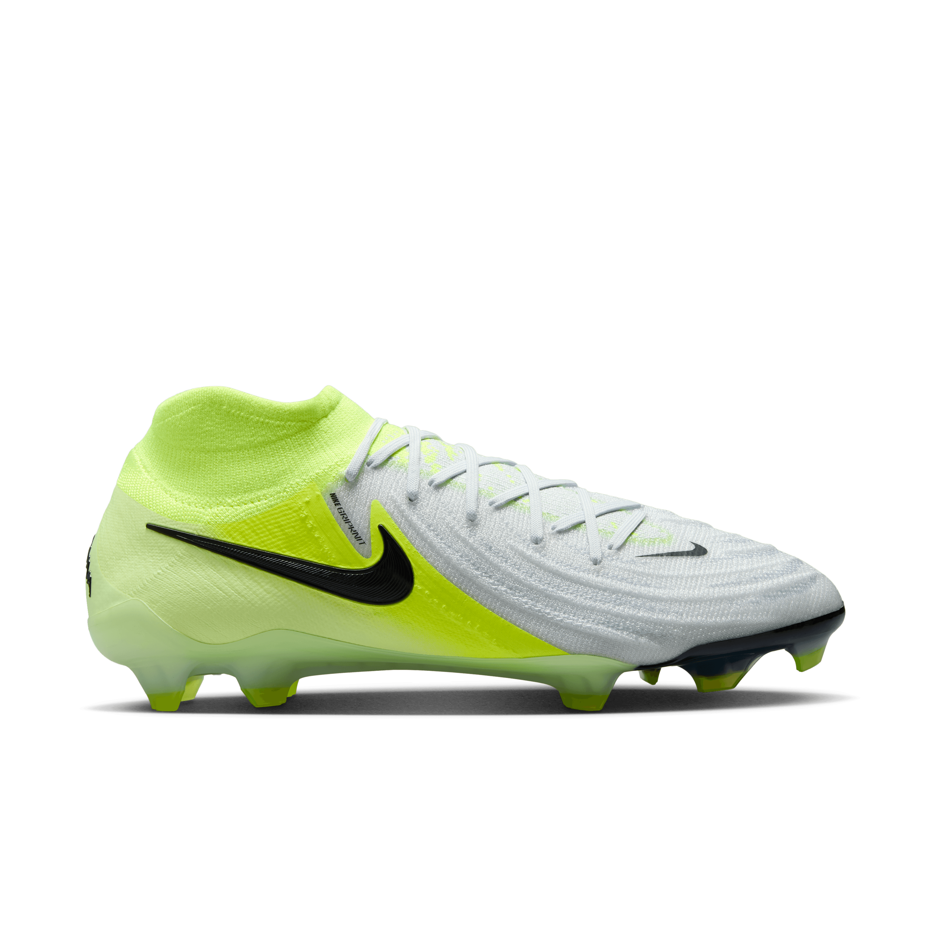 Nike Phantom Luna 2 Elite FG-Metallic Silver/Black/Volt