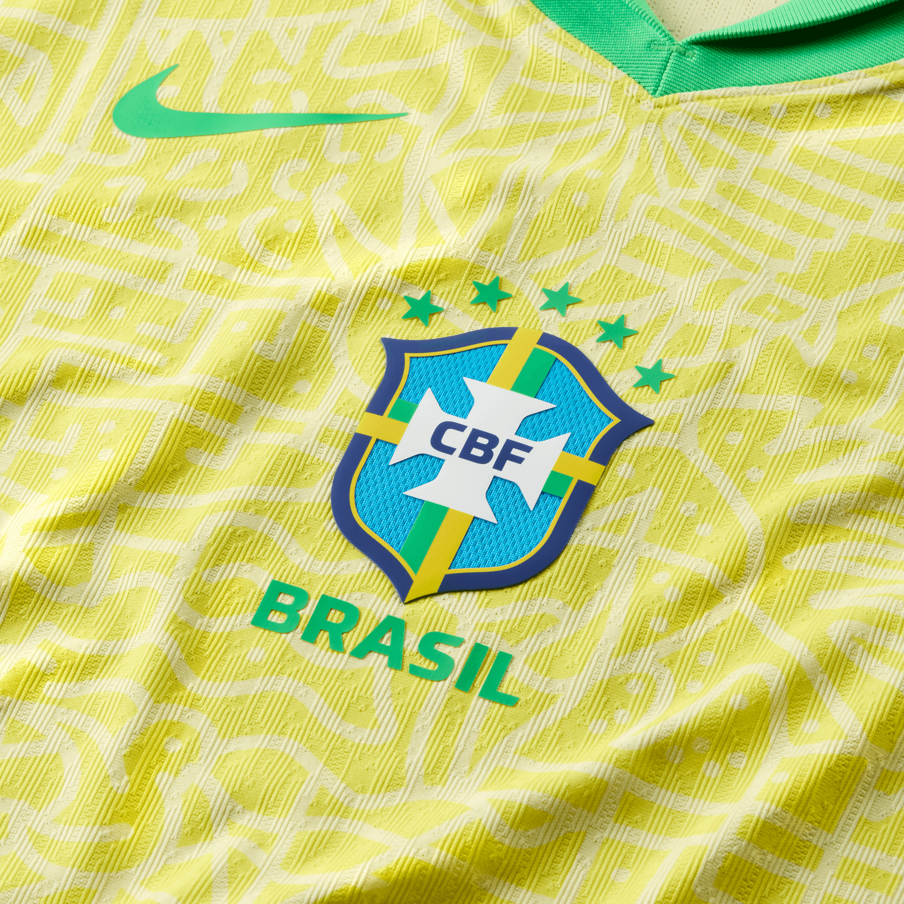 Nike Men's Brazil Match Home Dri-FIT ADV Soccer Authentic Jersey 2024