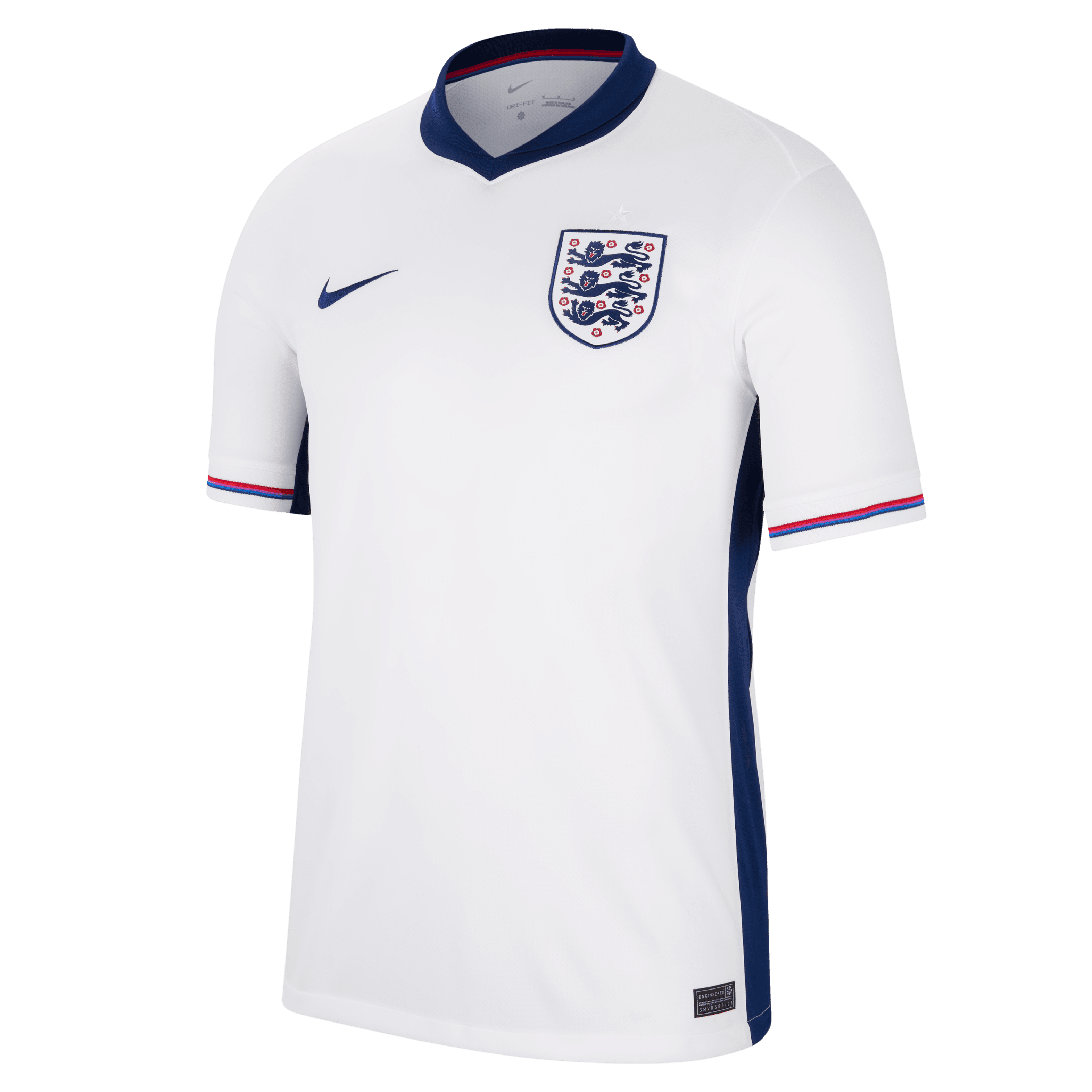 Nike Men's Dri-Fit England (Men's Team) Stadium Home Soccer Replica Jersey 24/25