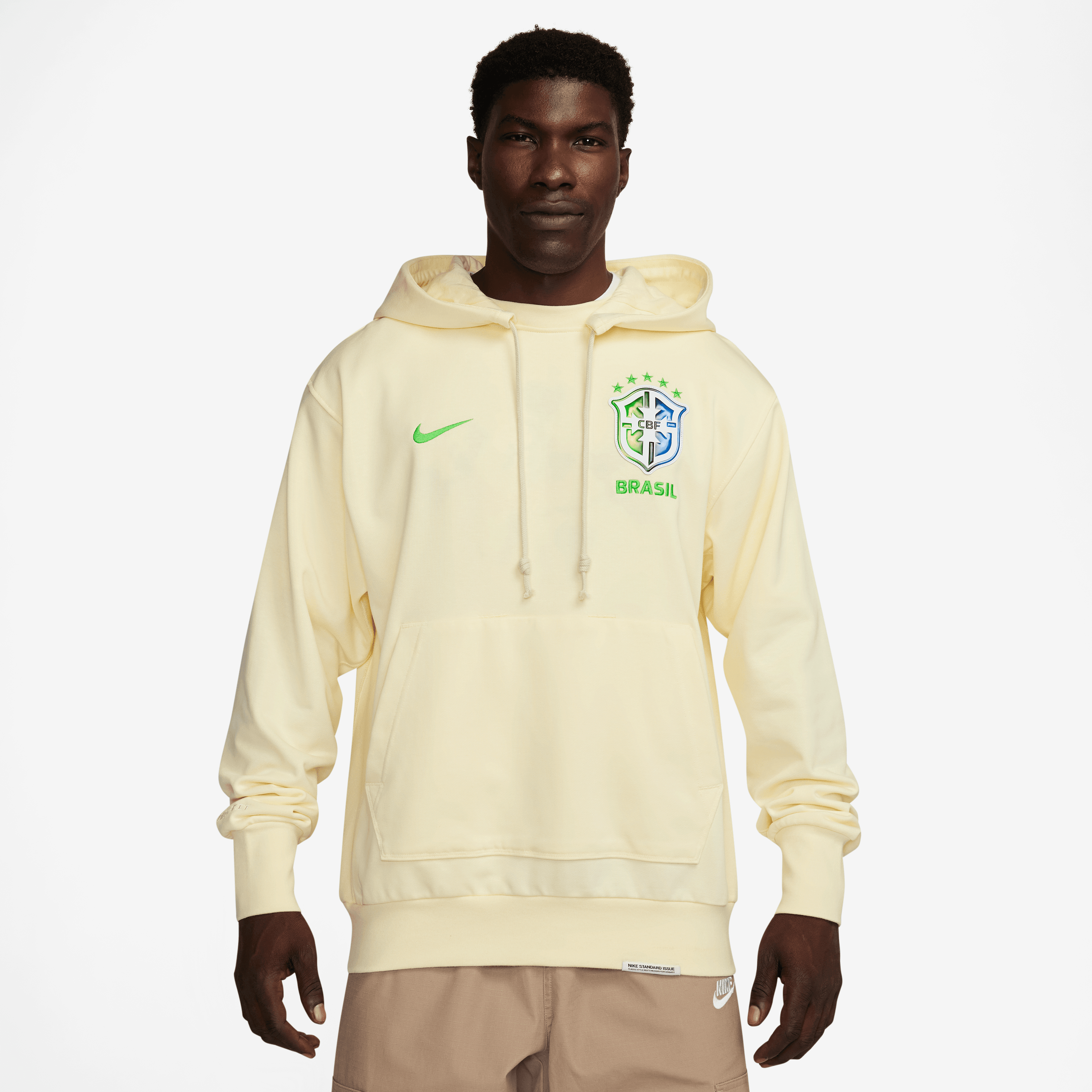Nike Brazil Men's Dri-FIT Knit Soccer Hoodie