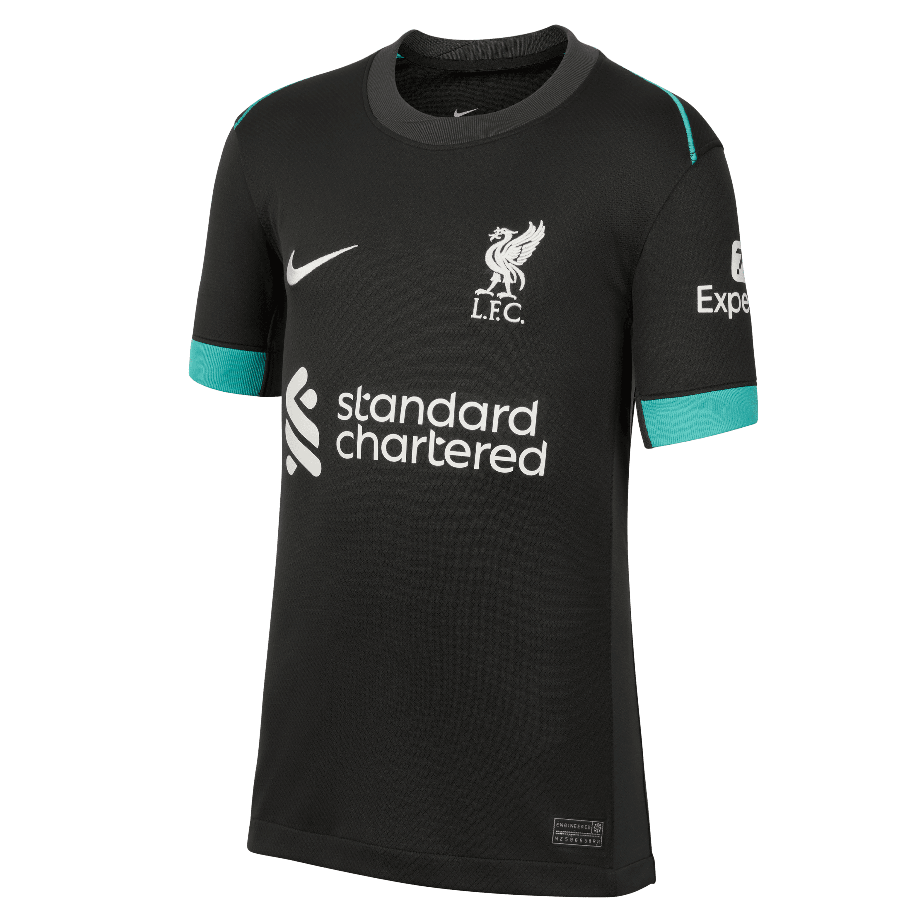 Nike Youth Liverpool FC Away Stadium Dri-FIT Soccer Jersey 24/25