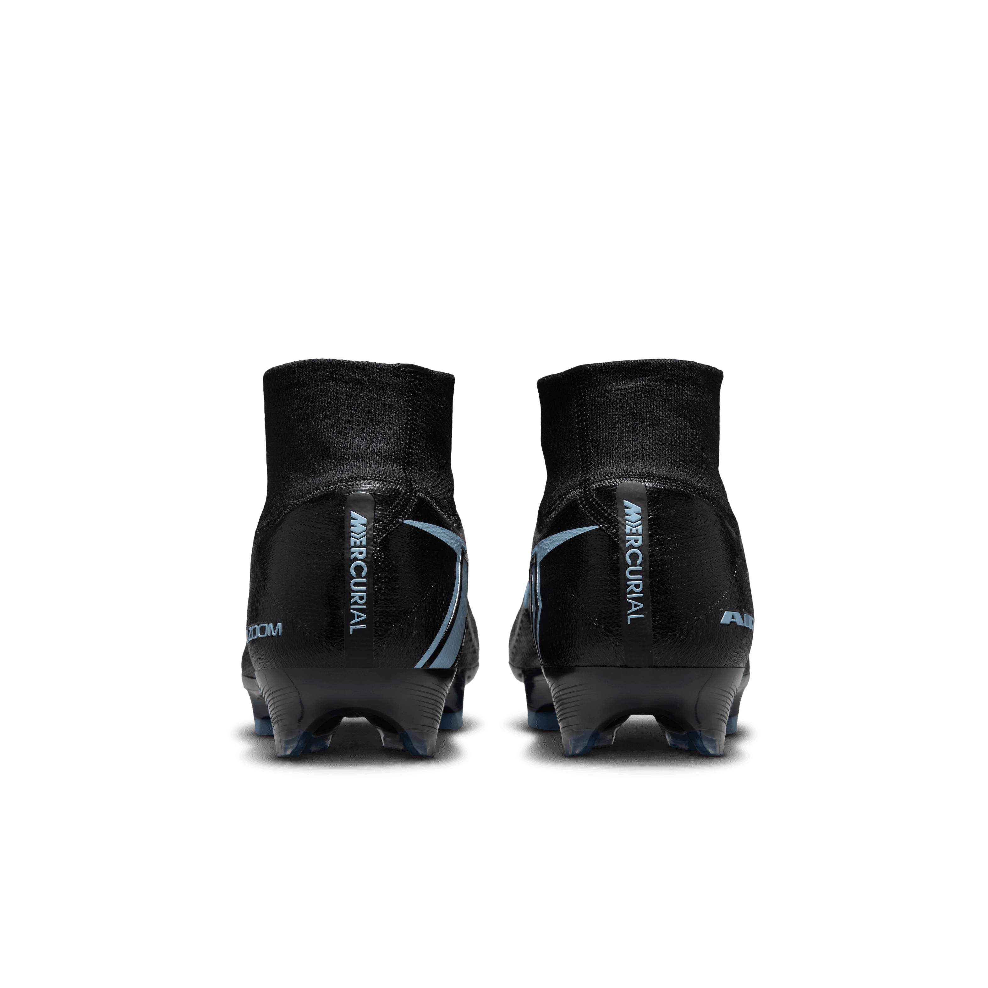 Nike Youth Mercurial Superfly 10 Elite FG -BLACK/ICE BLUE