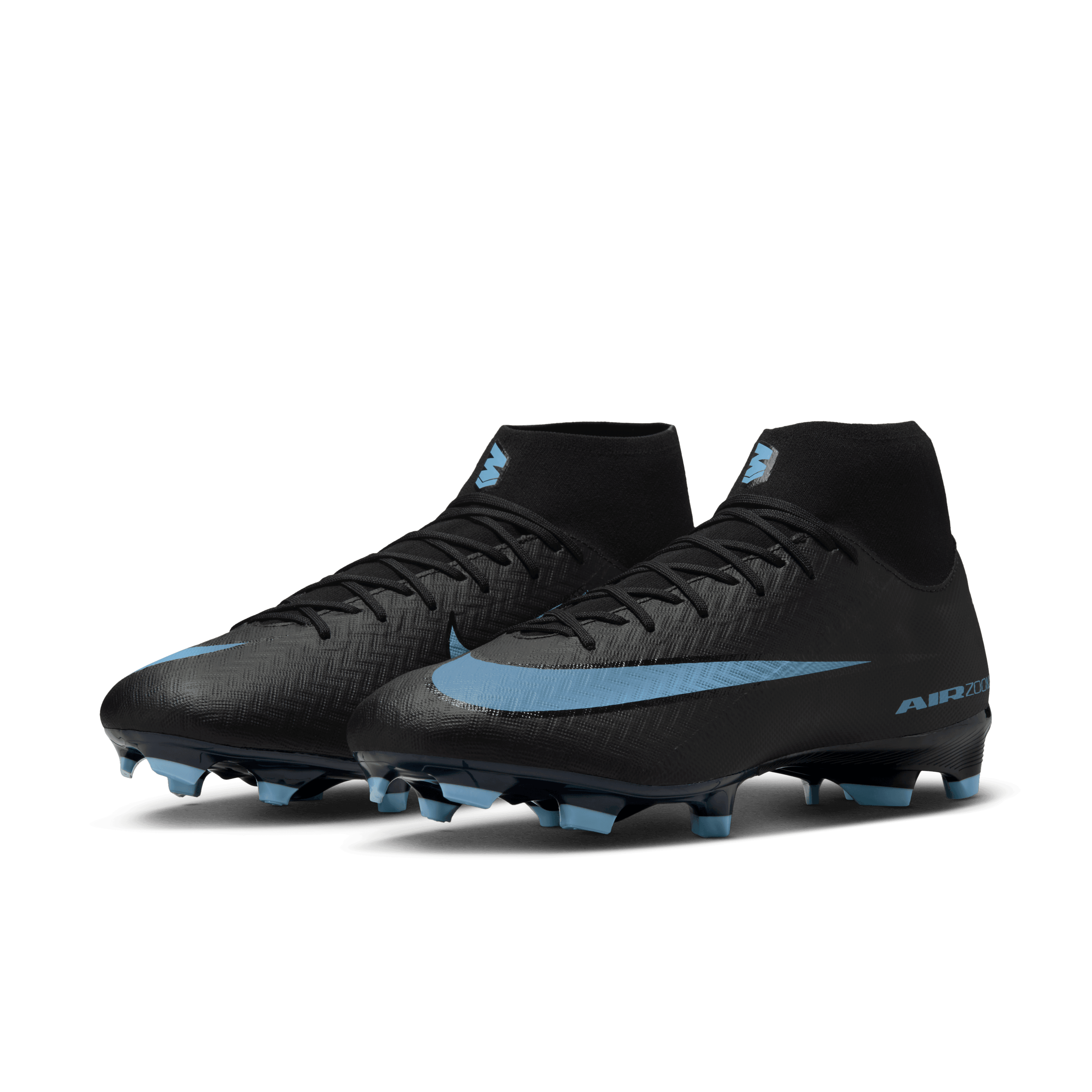 Nike Mercurial Superfly 10 Academy FG/MG - Black/Ice Blue
