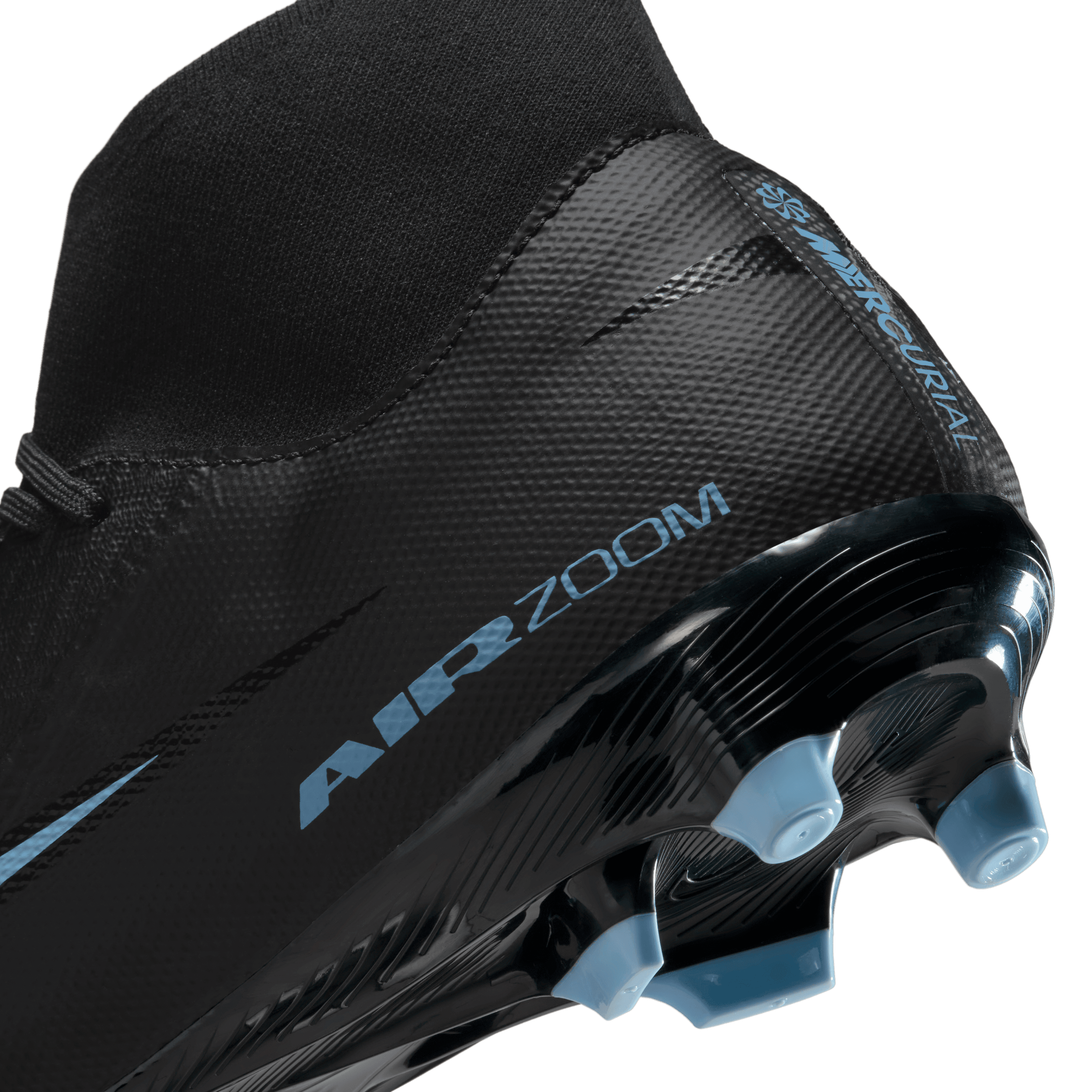 Nike Mercurial Superfly 10 Academy FG/MG - Black/Ice Blue