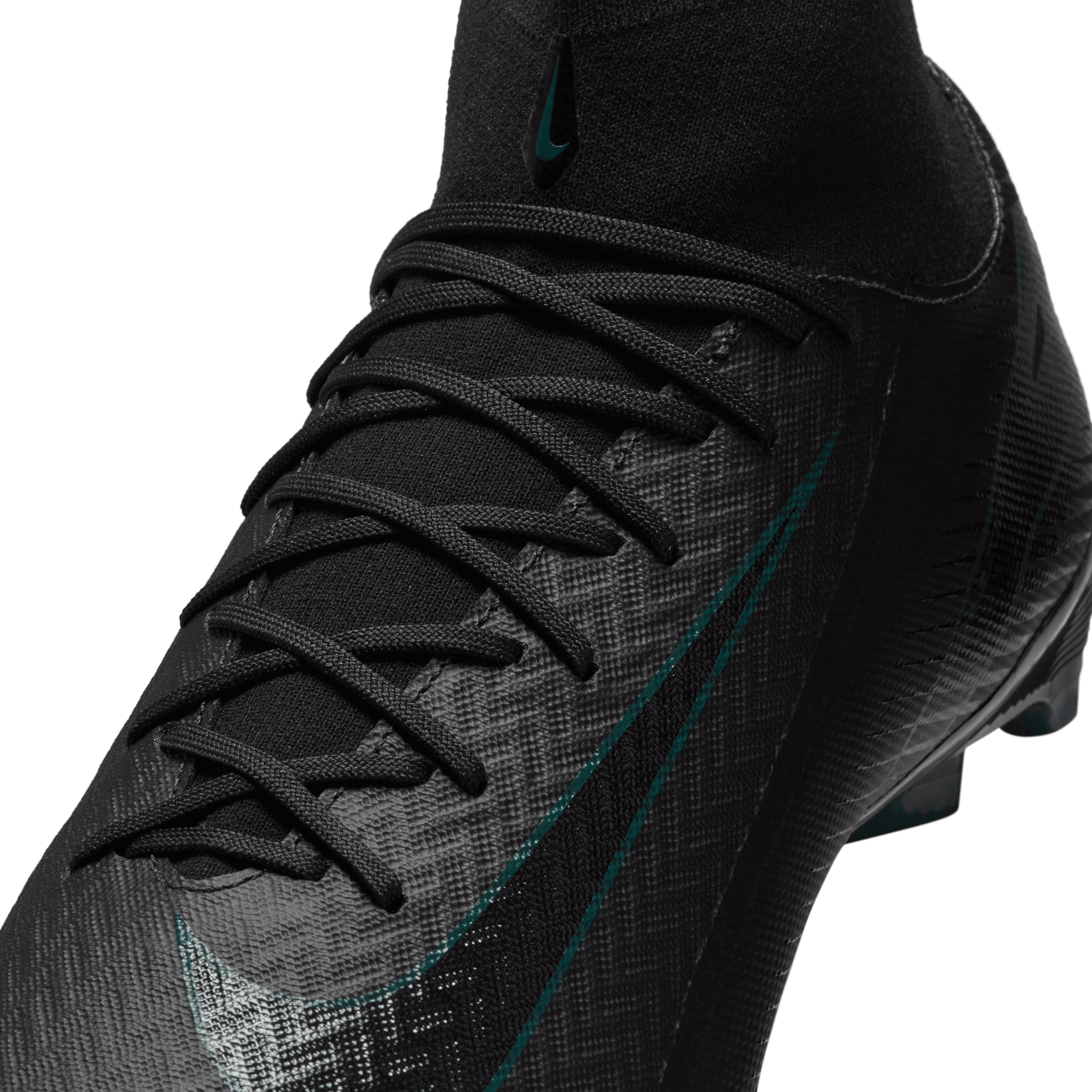 Nike Mercurial Superfly 10 Academy FG (Y)- Black/Black-Deep Jungle