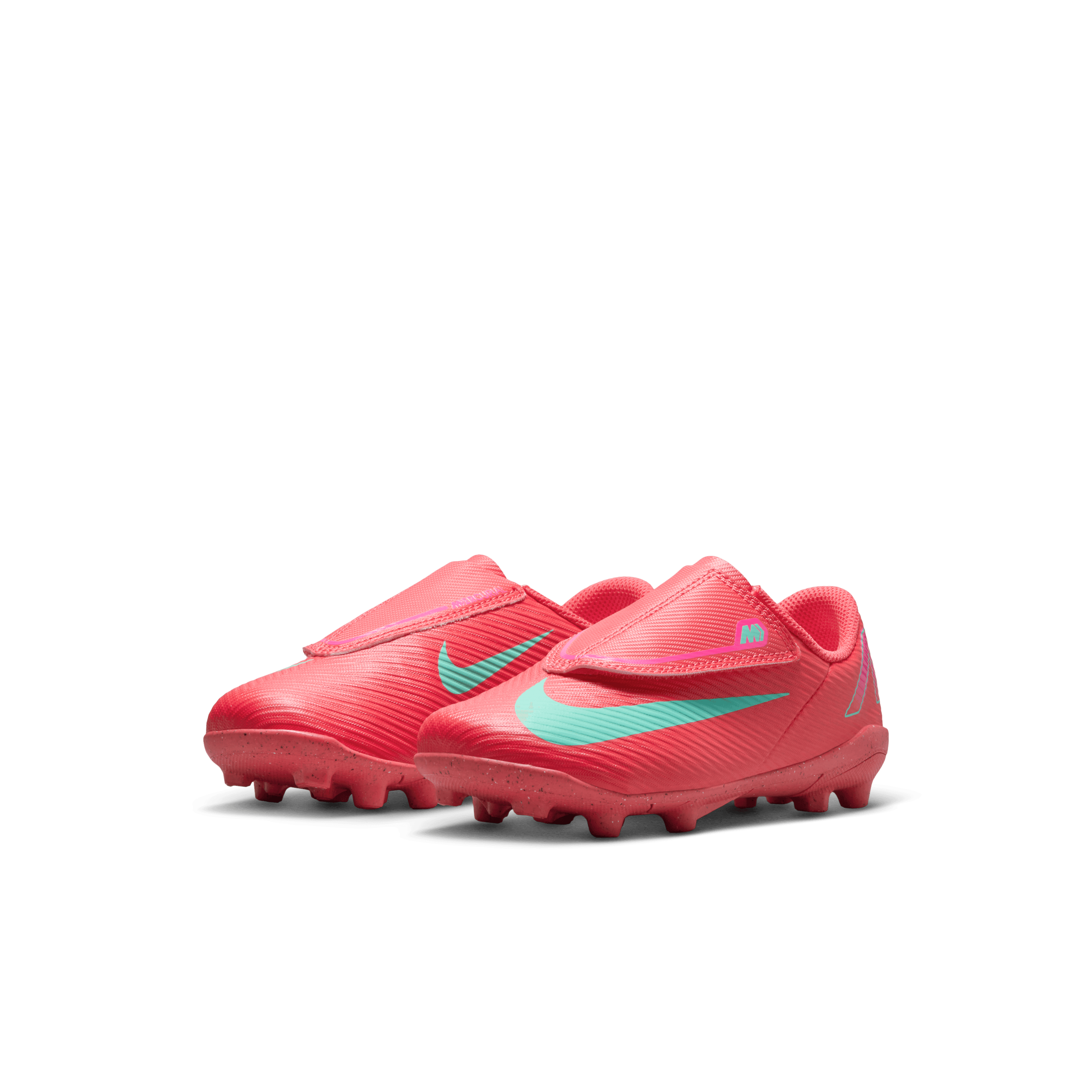 Nike Jr. Mercurial Vapor 16 Club FG- Ember Glow/Aurora Green